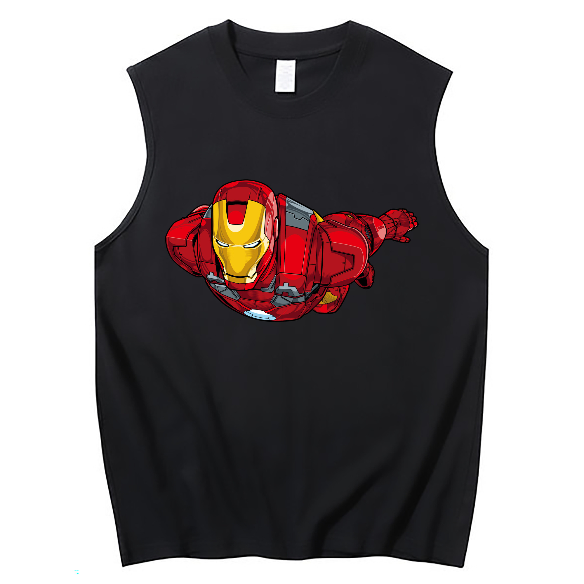 （画像用） アベンジャーズ The Avengers コットン100％タンクトップ（フロントプリント）
