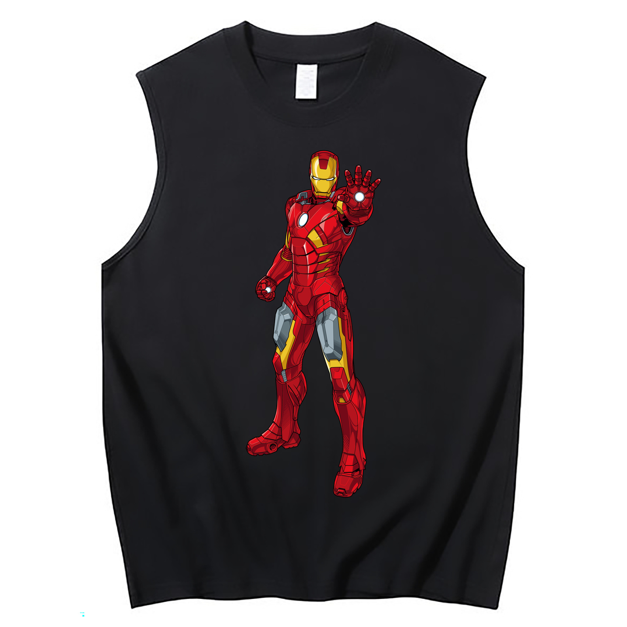（画像用） アベンジャーズ The Avengers コットン100％タンクトップ（フロントプリント）