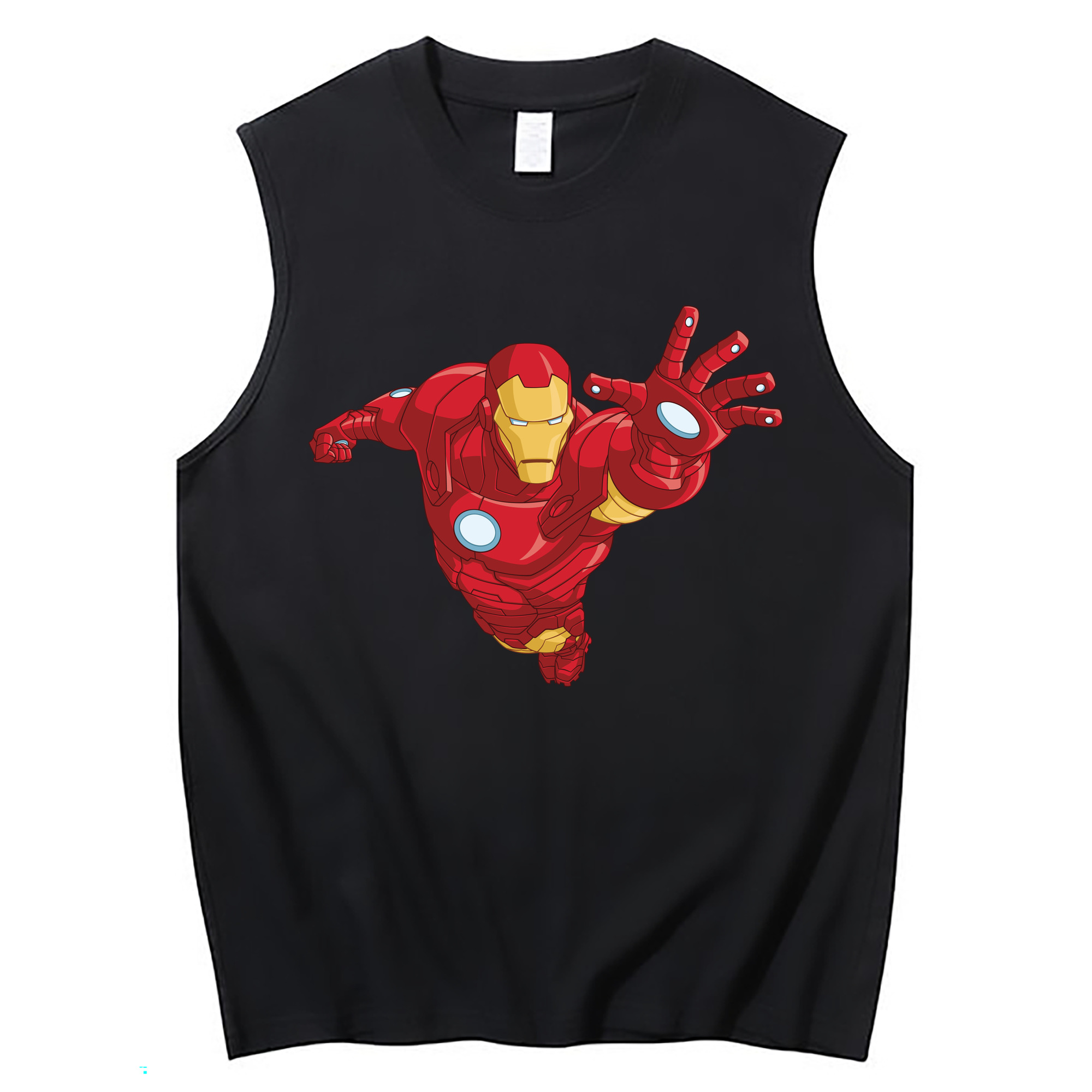 （画像用） アベンジャーズ The Avengers コットン100％タンクトップ（フロントプリント）