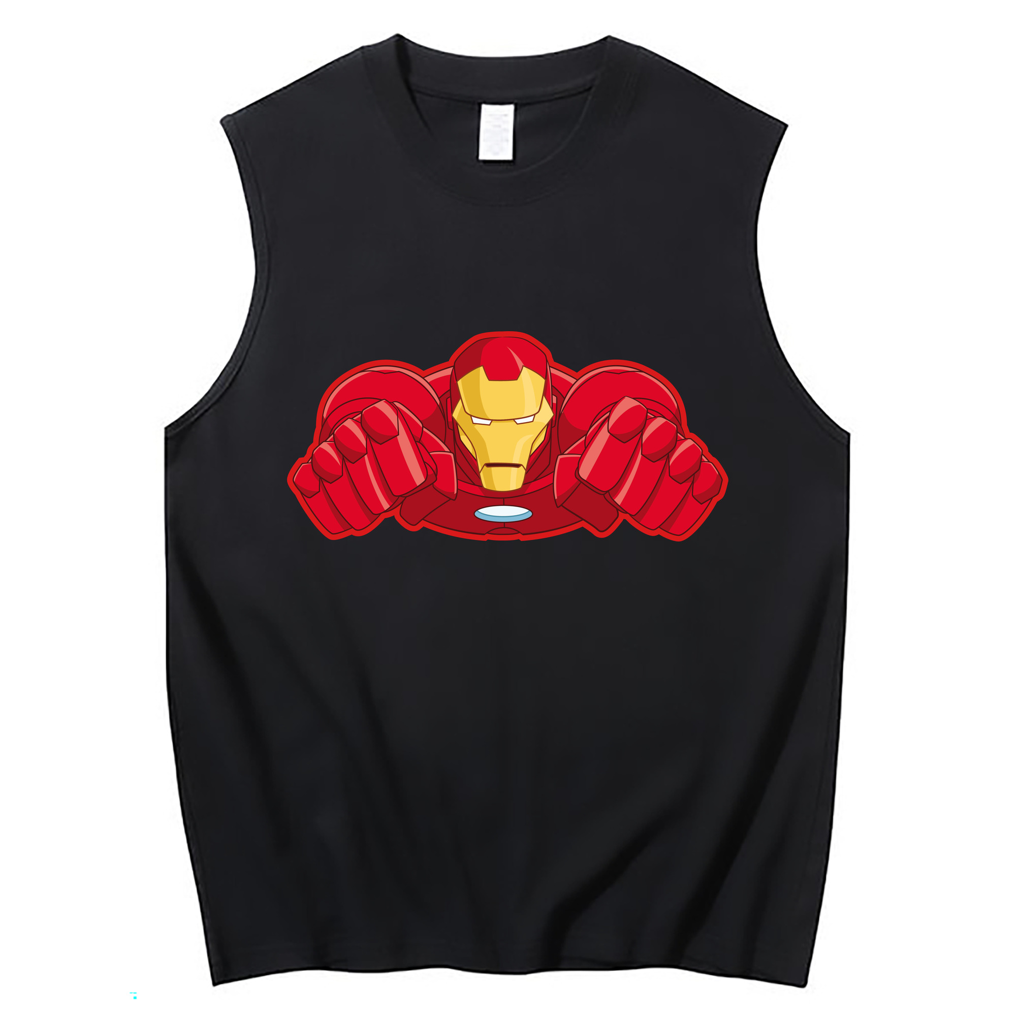 （画像用） アベンジャーズ The Avengers コットン100％タンクトップ（フロントプリント）