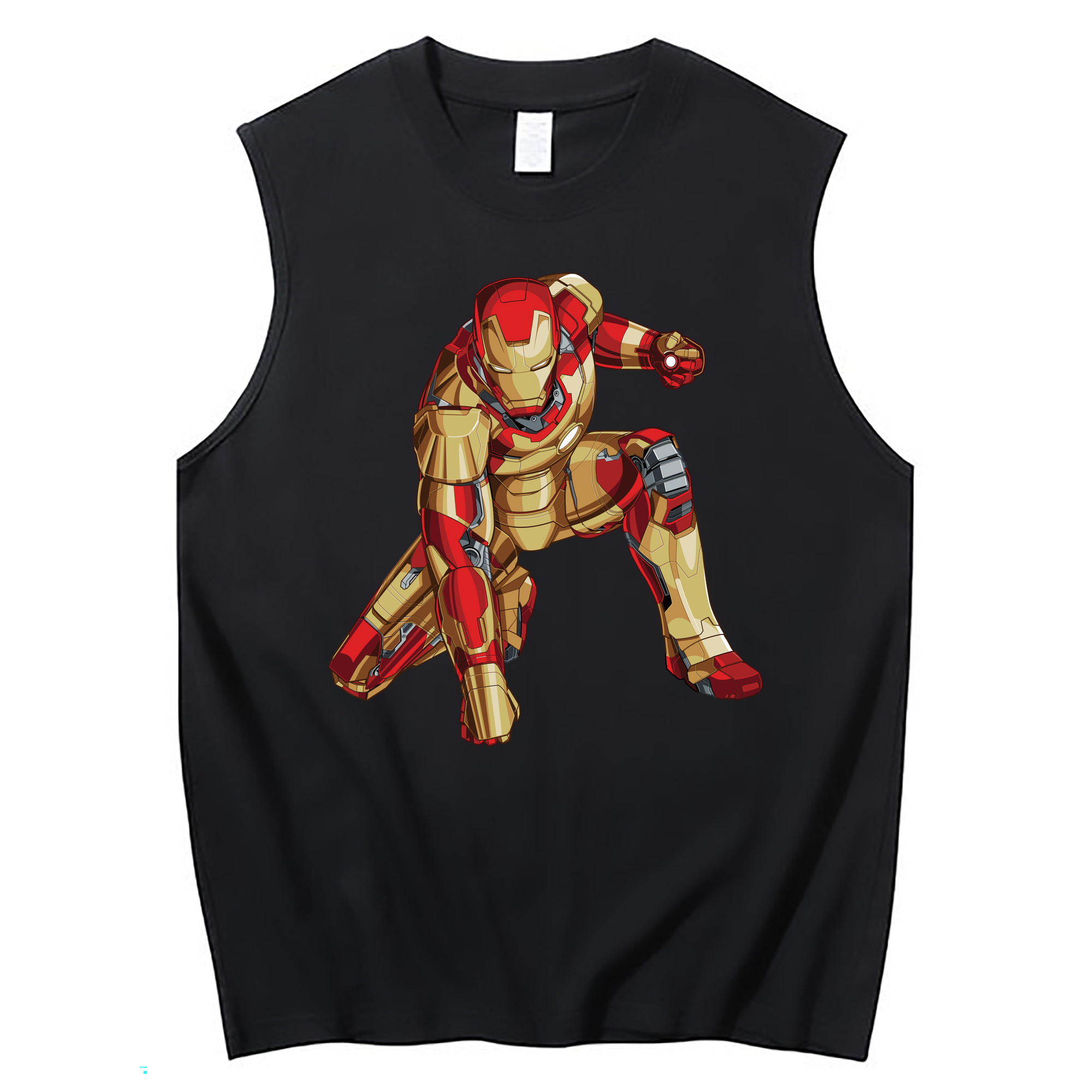 （画像用） アベンジャーズ The Avengers コットン100％タンクトップ（フロントプリント）