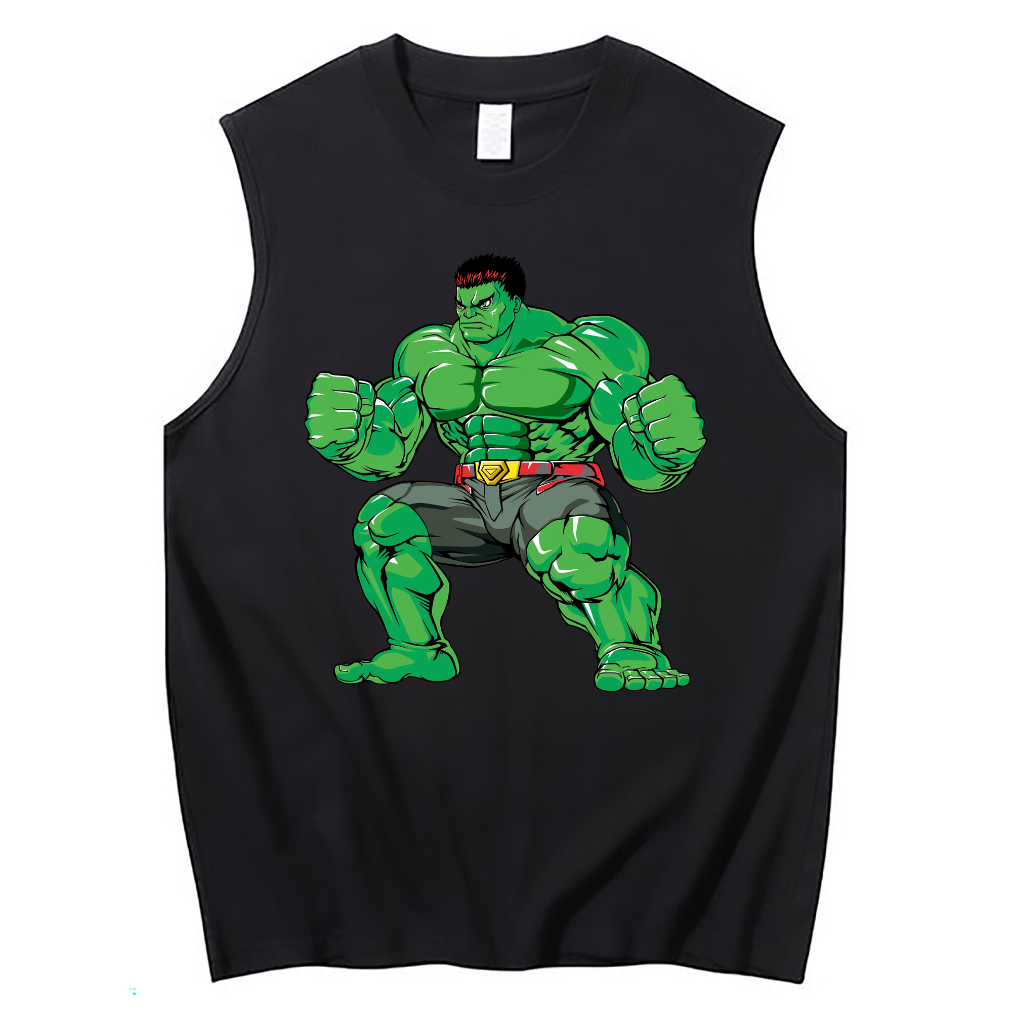 （画像用） アベンジャーズ The Avengers コットン100％タンクトップ（フロントプリント）