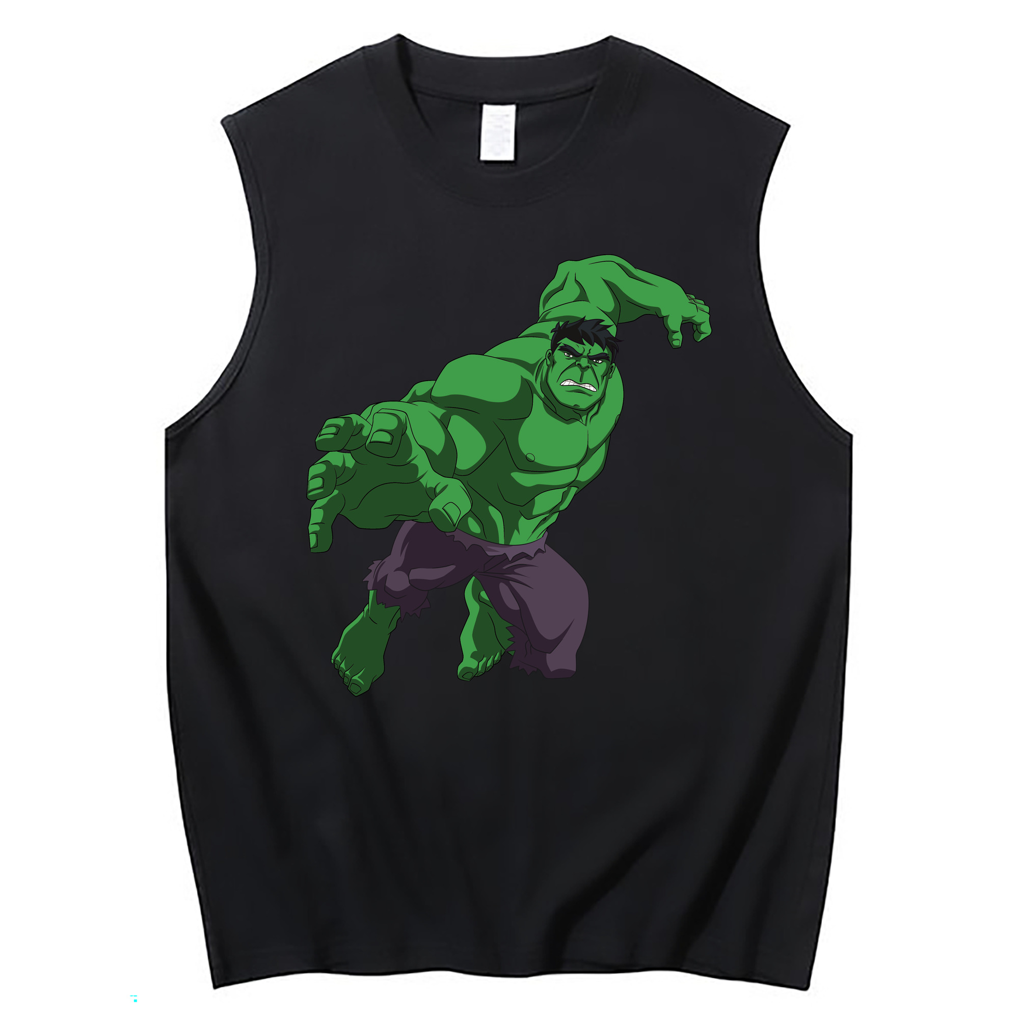 （画像用） アベンジャーズ The Avengers コットン100％タンクトップ（フロントプリント）
