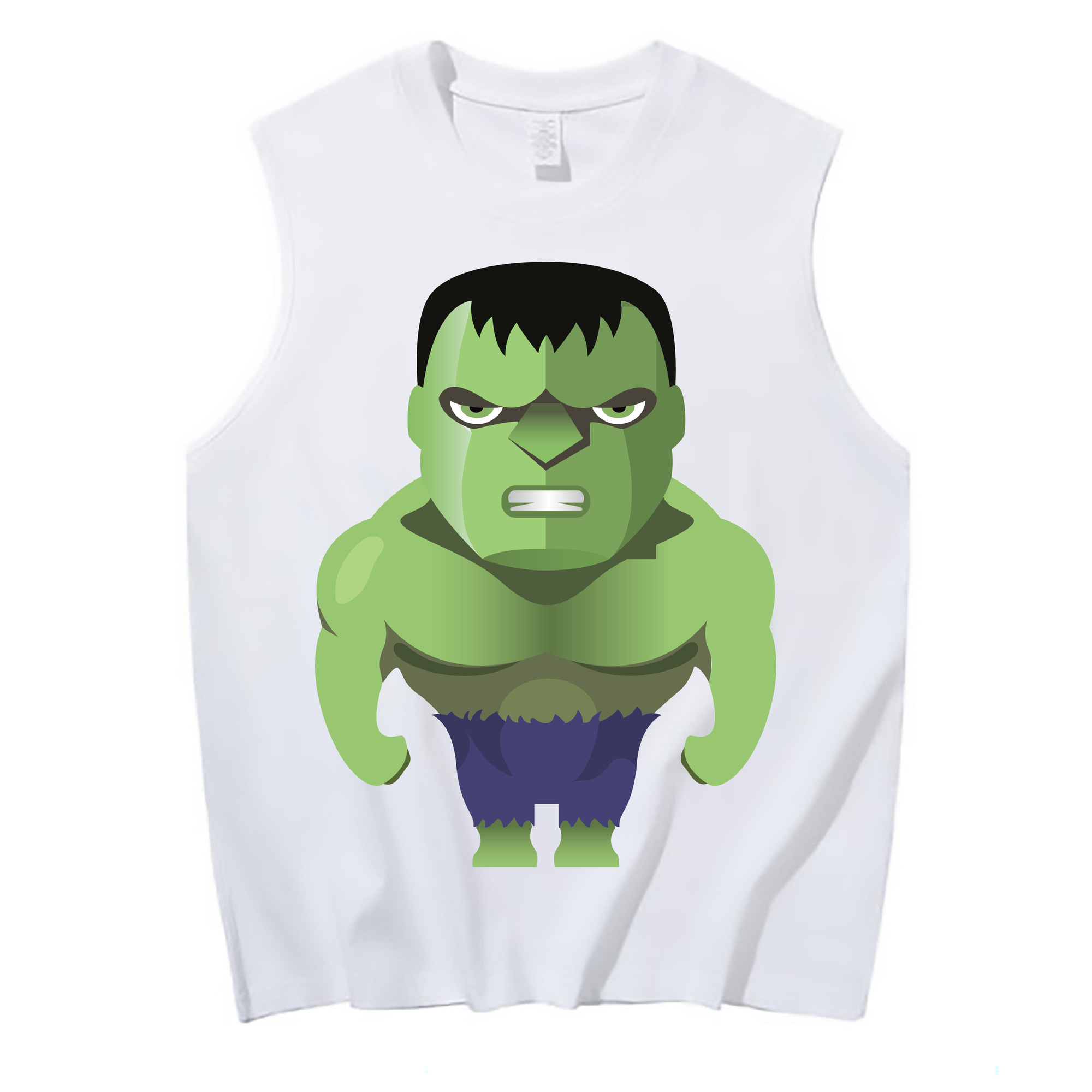 （画像用） アベンジャーズ The Avengers コットン100％タンクトップ（フロントプリント）