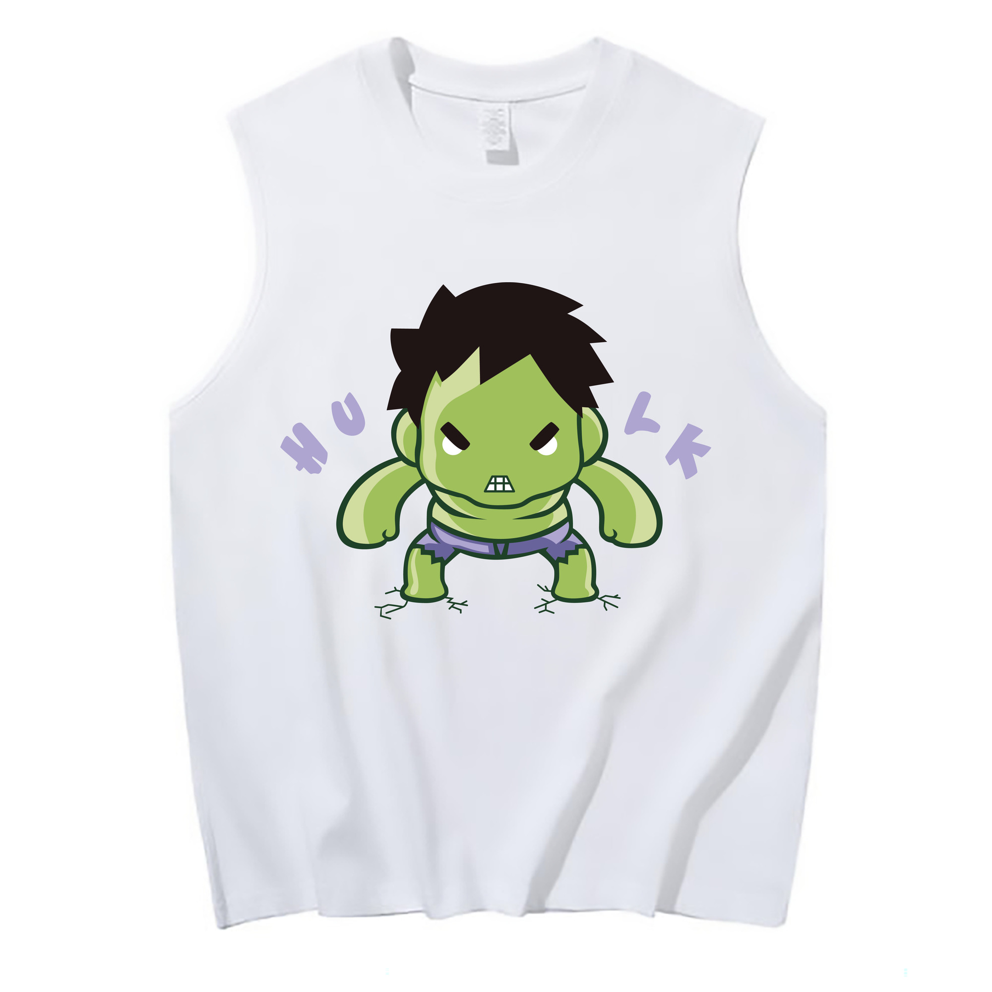 （画像用） アベンジャーズ The Avengers コットン100％タンクトップ（フロントプリント）
