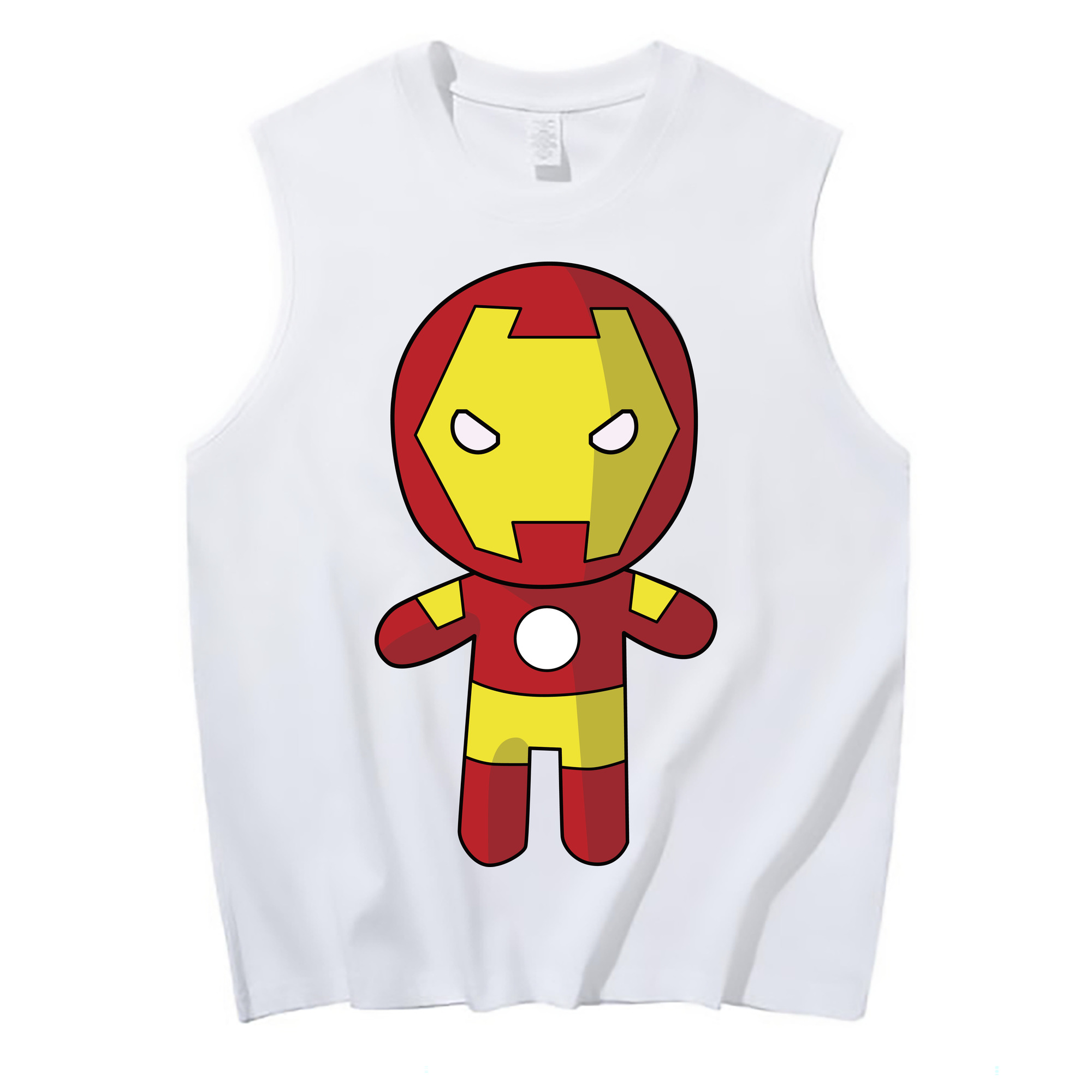 （画像用） アベンジャーズ The Avengers コットン100％タンクトップ（フロントプリント）