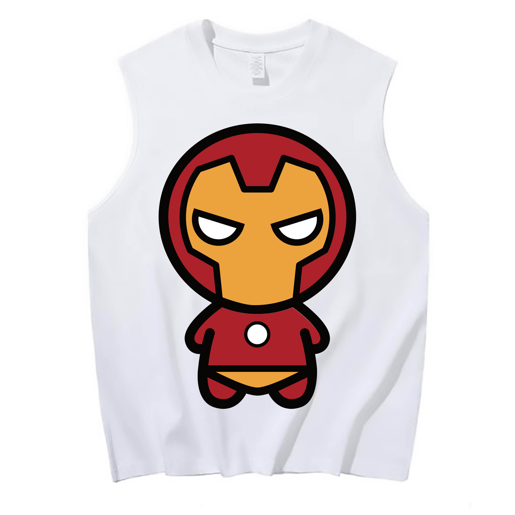 （画像用） アベンジャーズ The Avengers コットン100％タンクトップ（フロントプリント）