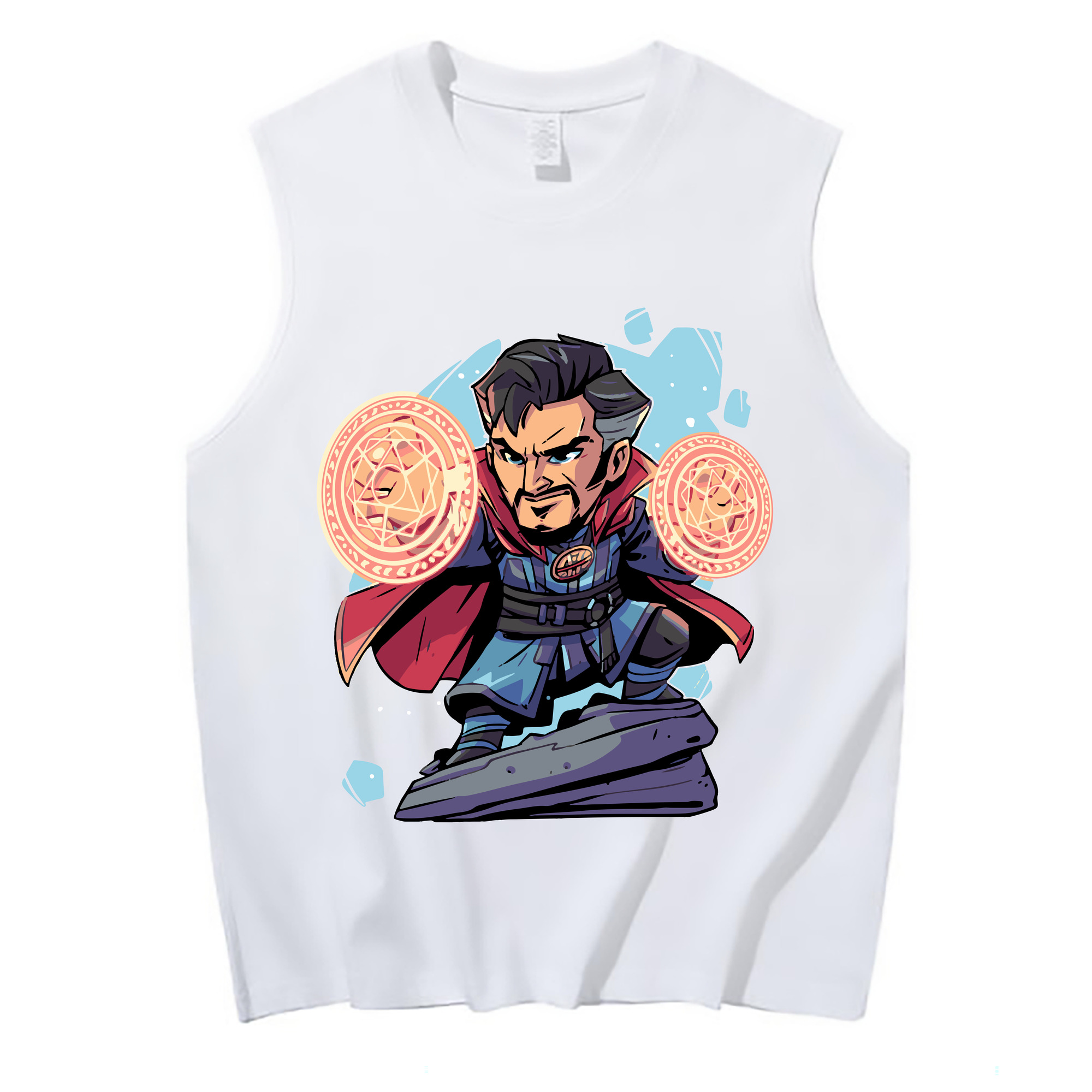 （画像用） アベンジャーズ The Avengers コットン100％タンクトップ（フロントプリント）