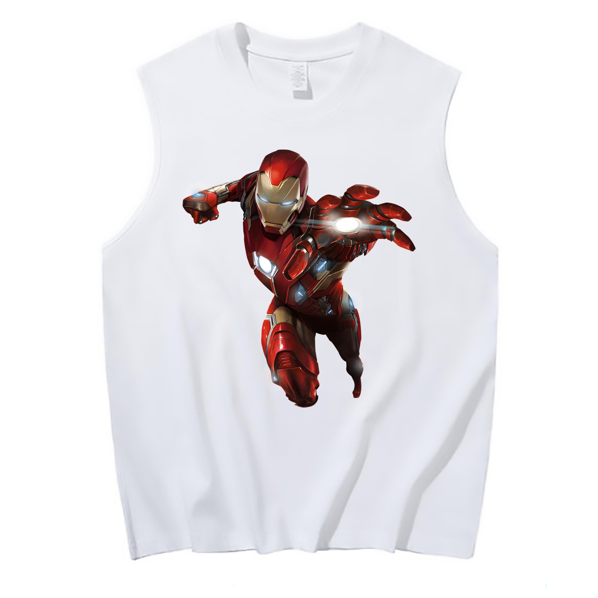 （画像用） アベンジャーズ The Avengers コットン100％タンクトップ（フロントプリント）