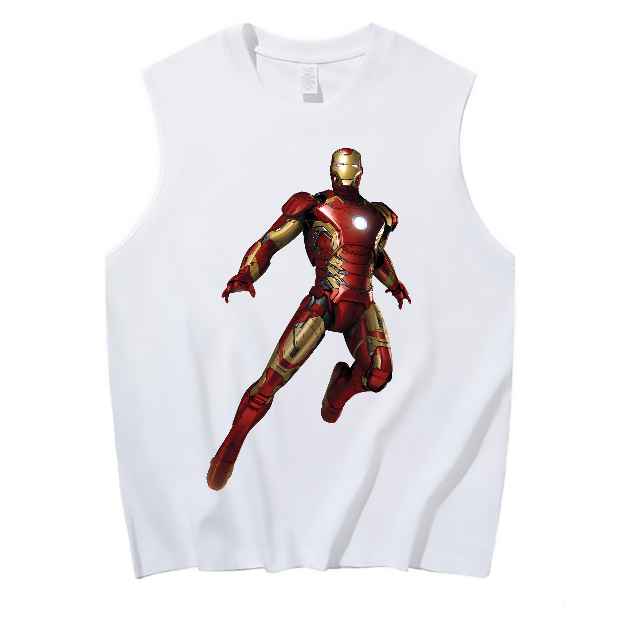 （画像用） アベンジャーズ The Avengers コットン100％タンクトップ（フロントプリント）