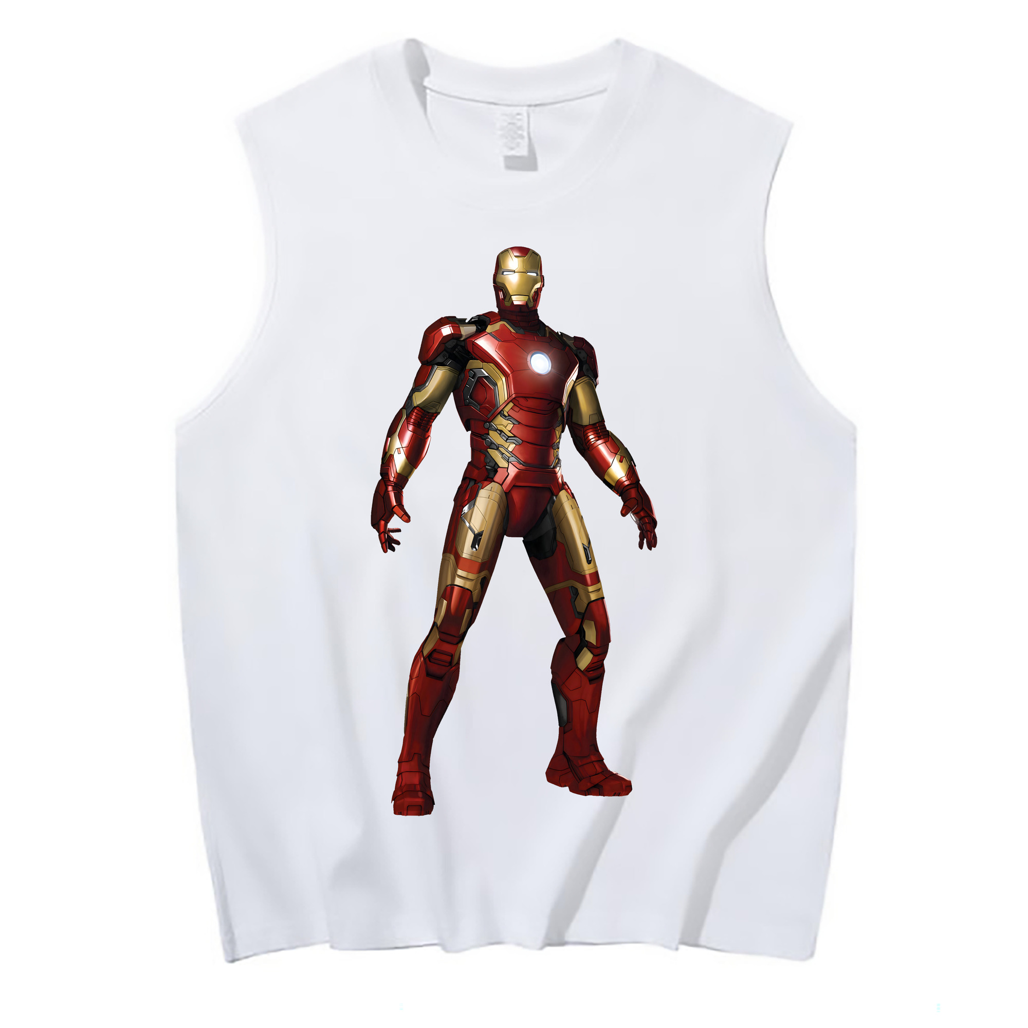 （画像用） アベンジャーズ The Avengers コットン100％タンクトップ（フロントプリント）