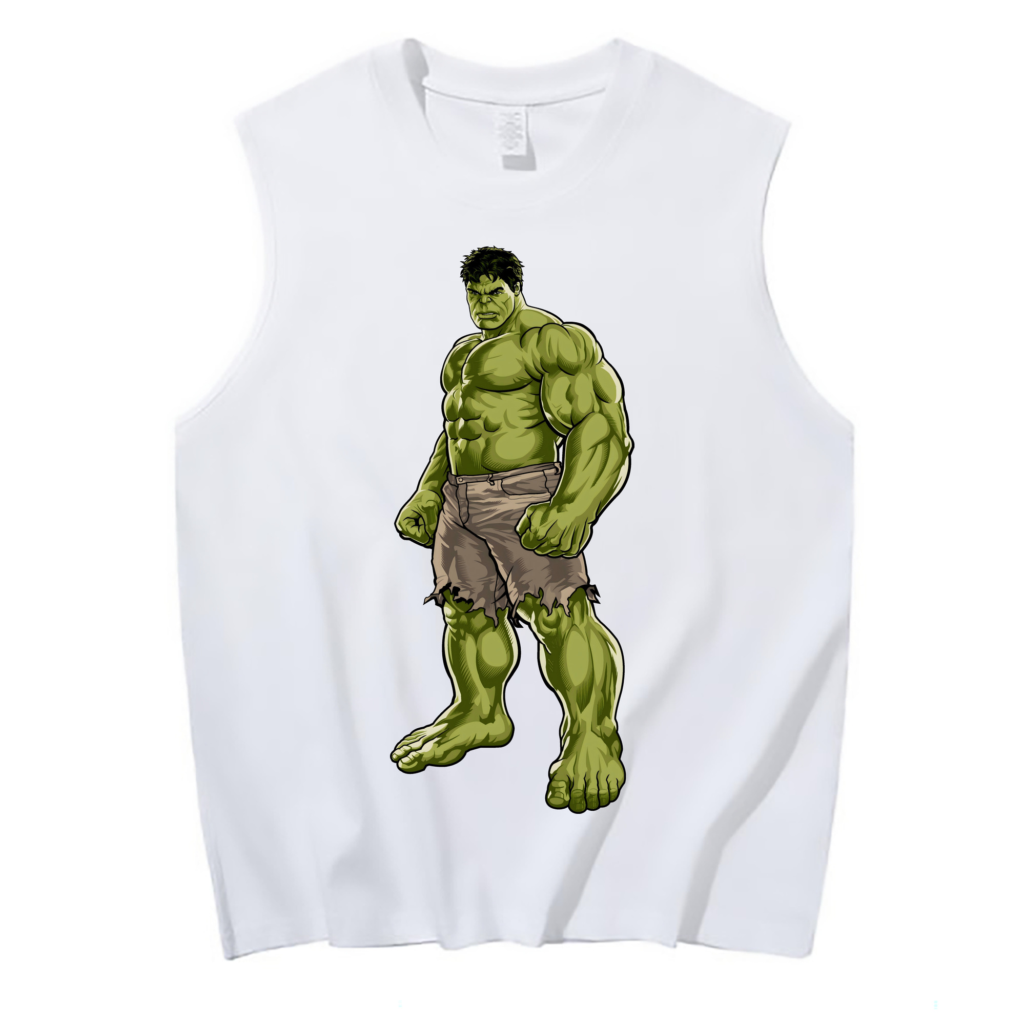 （画像用） アベンジャーズ The Avengers コットン100％タンクトップ（フロントプリント）