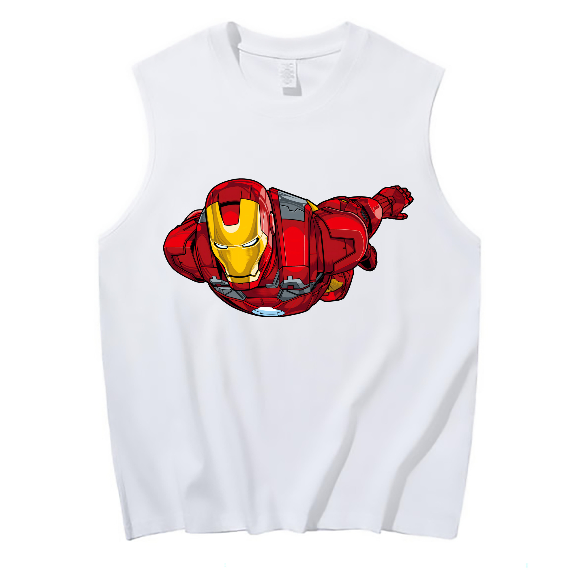 （画像用） アベンジャーズ The Avengers コットン100％タンクトップ（フロントプリント）