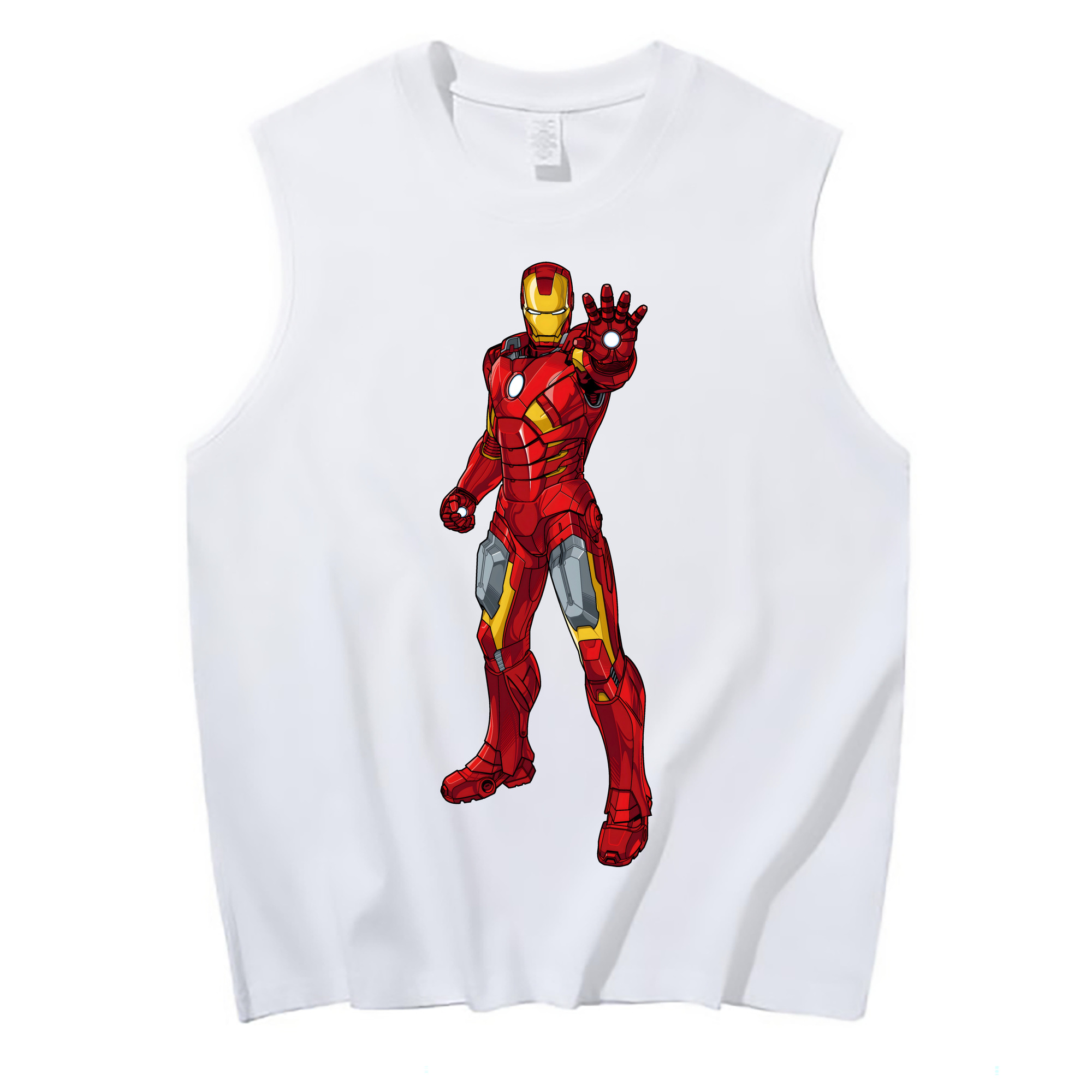 （画像用） アベンジャーズ The Avengers コットン100％タンクトップ（フロントプリント）