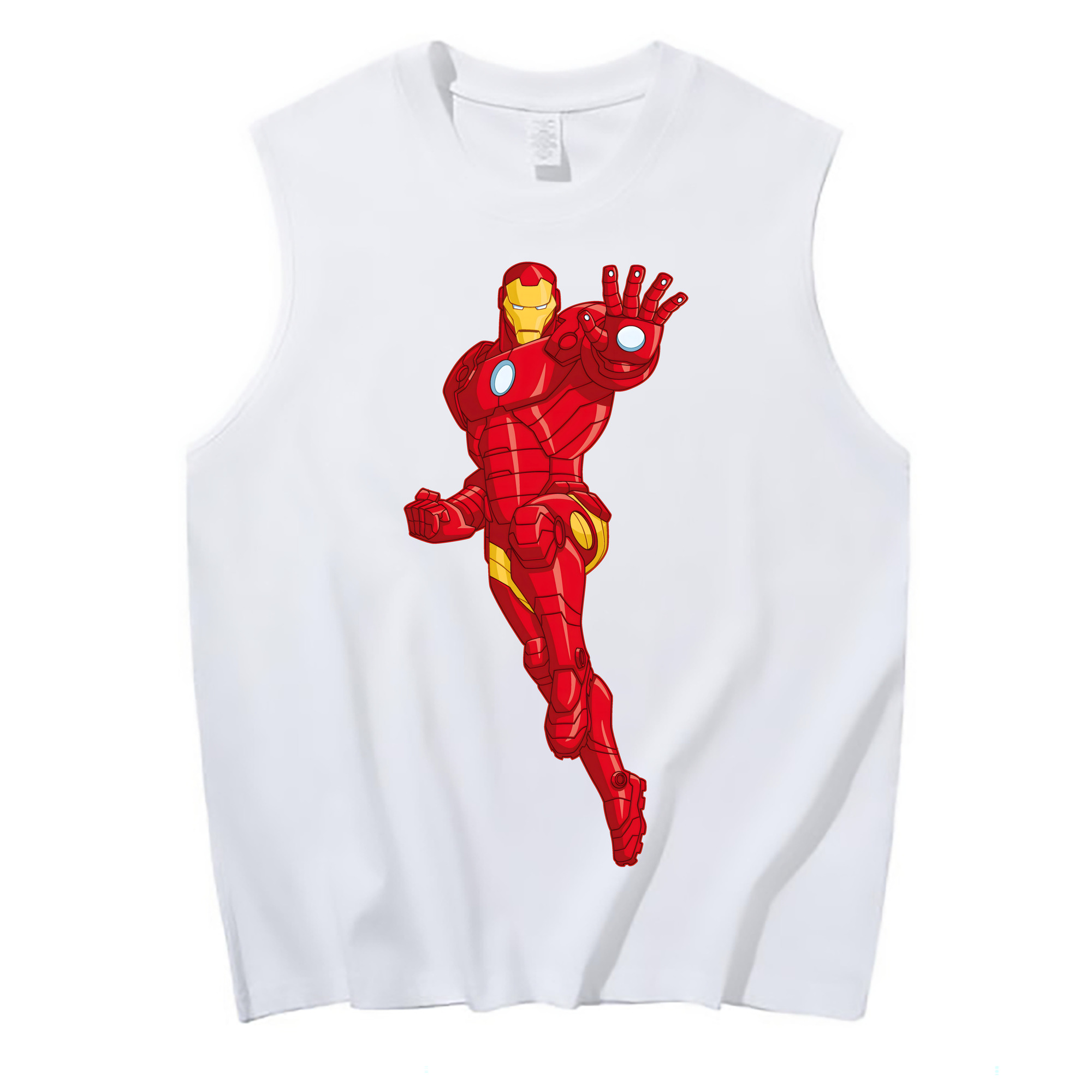 （画像用） アベンジャーズ The Avengers コットン100％タンクトップ（フロントプリント）