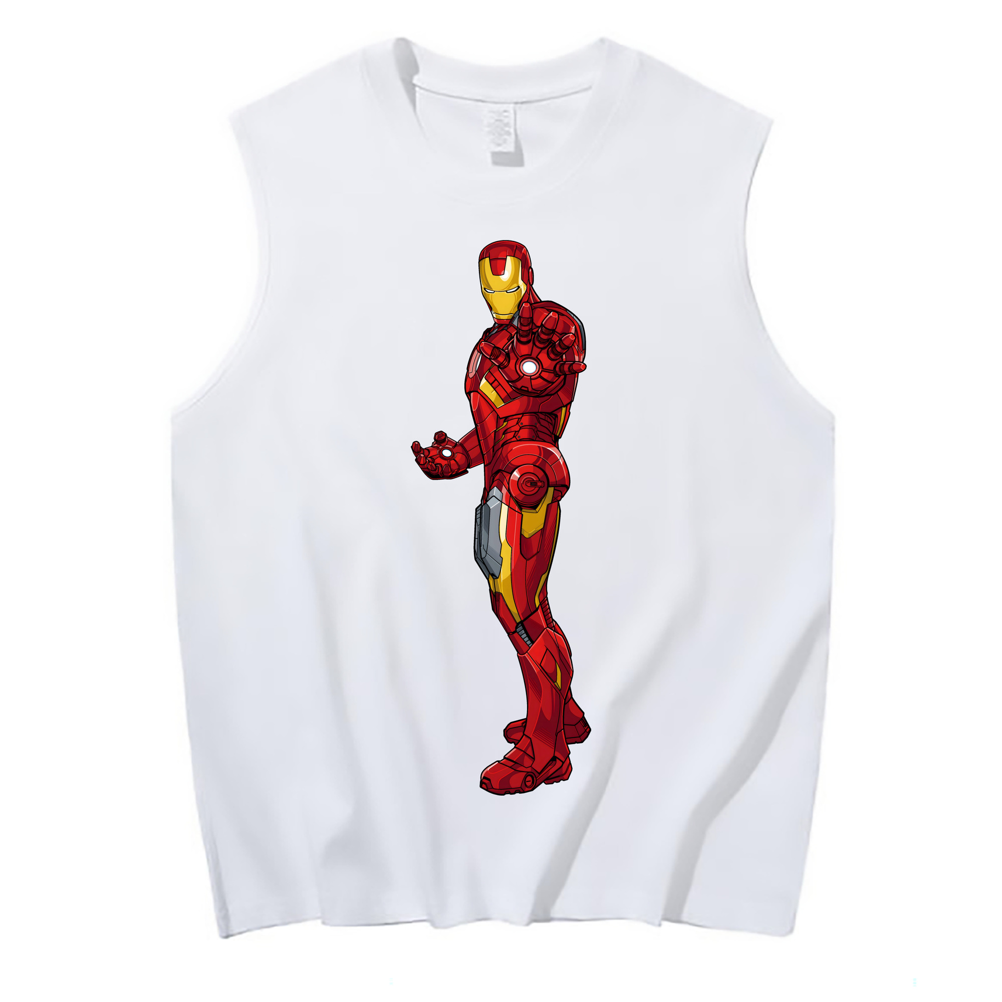 （画像用） アベンジャーズ The Avengers コットン100％タンクトップ（フロントプリント）