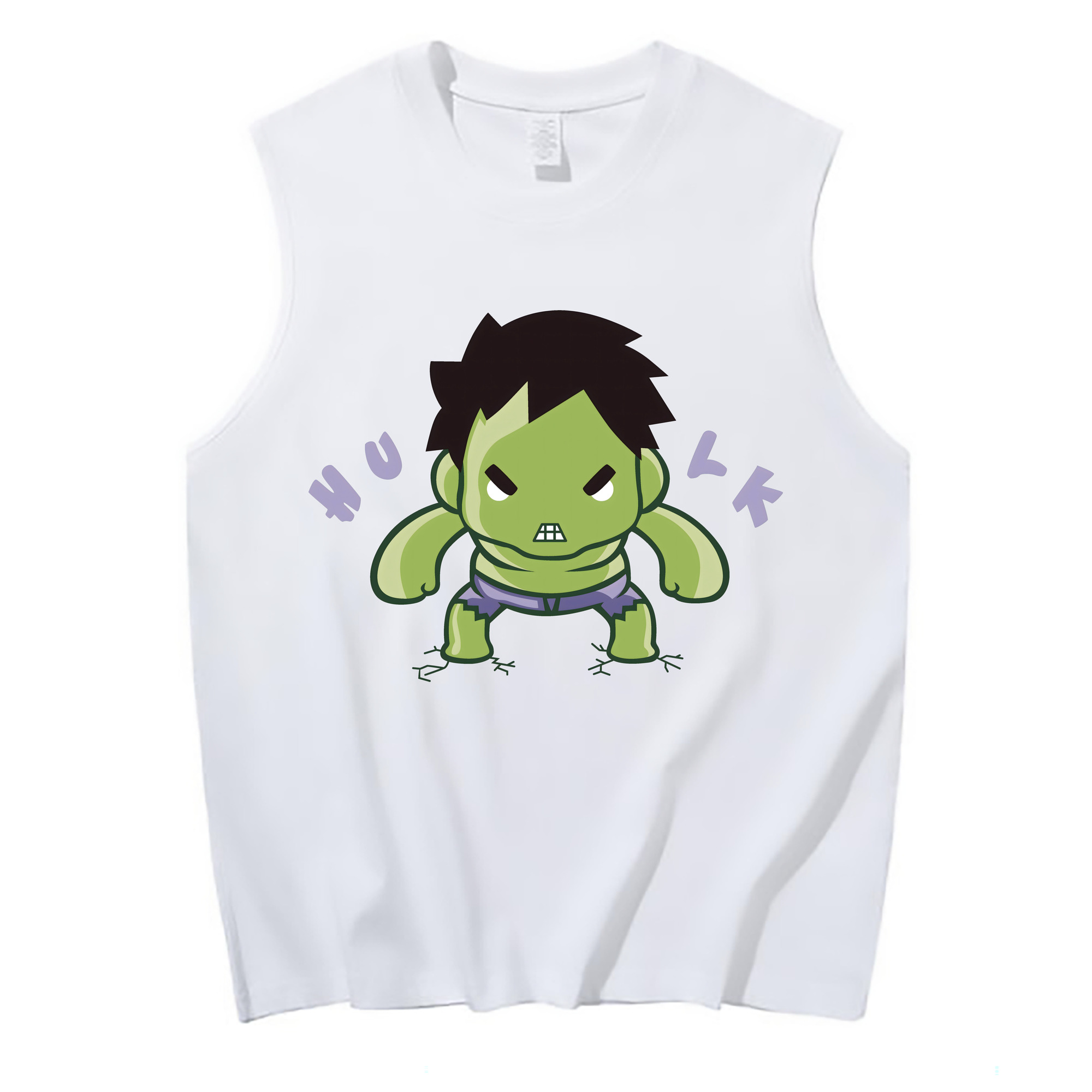 （画像用） アベンジャーズ The Avengers コットン100％タンクトップ（フロントプリント）