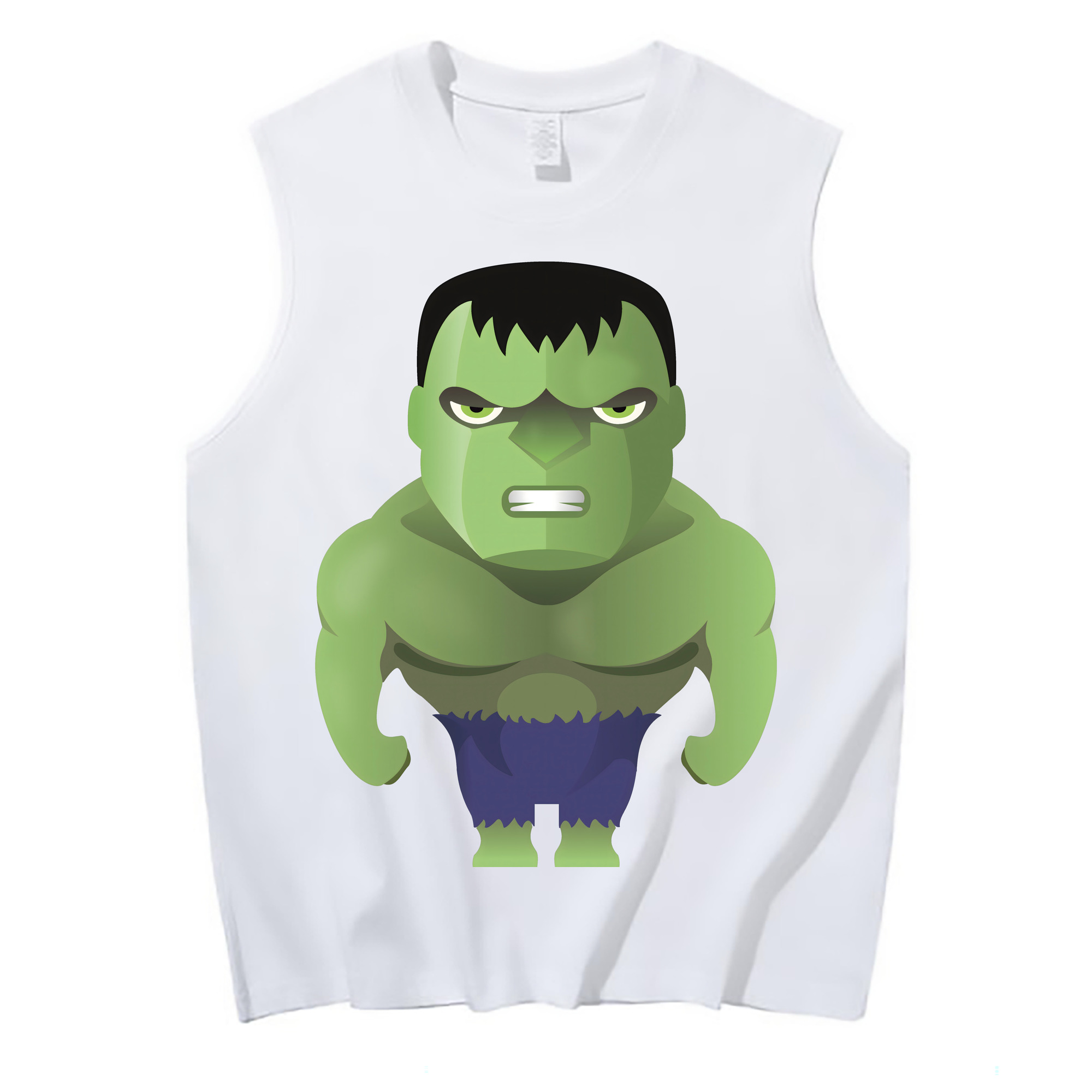 （画像用） アベンジャーズ The Avengers コットン100％タンクトップ（フロントプリント）