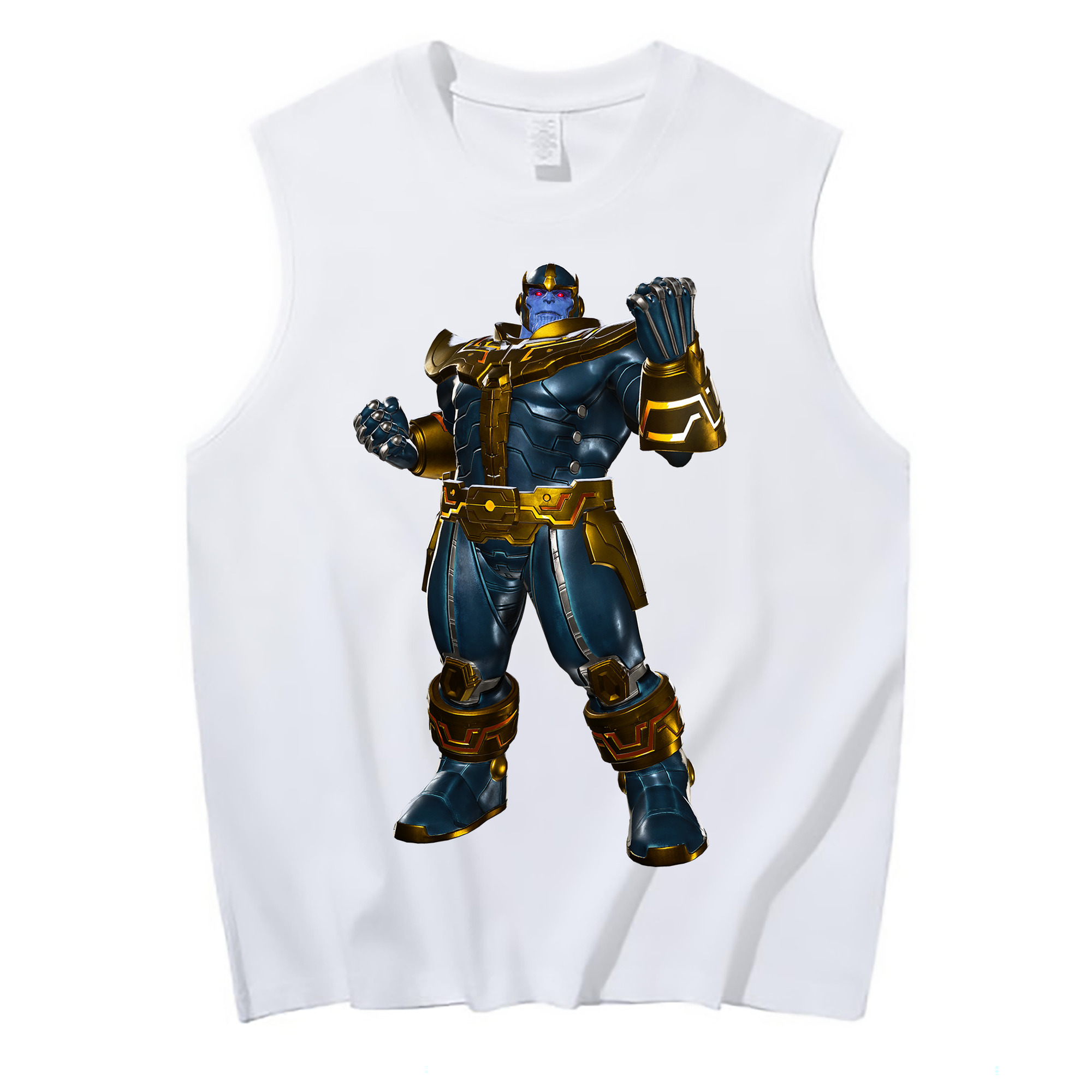 （画像用） アベンジャーズ The Avengers コットン100％タンクトップ（フロントプリント）