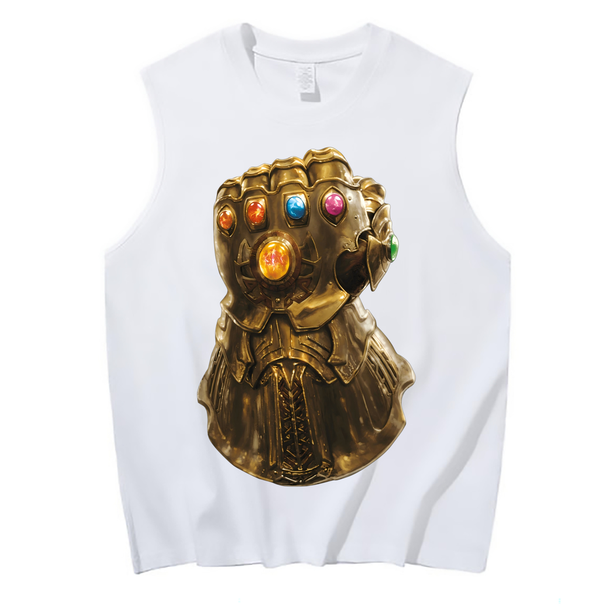 （画像用） アベンジャーズ The Avengers コットン100％タンクトップ（フロントプリント）
