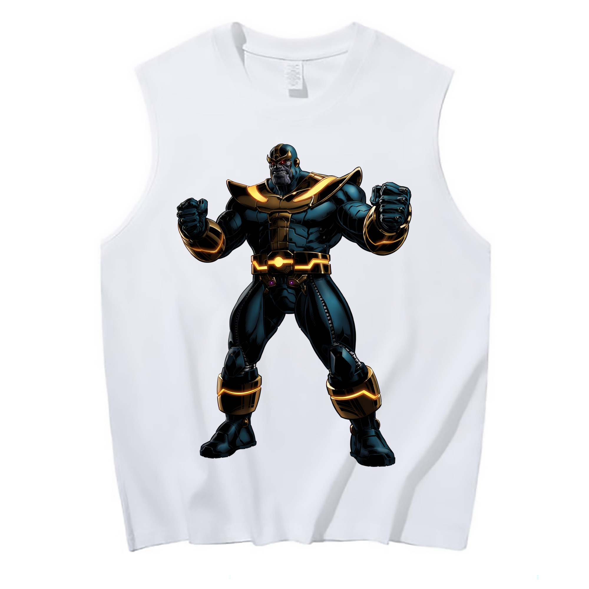 （画像用） アベンジャーズ The Avengers コットン100％タンクトップ（フロントプリント）