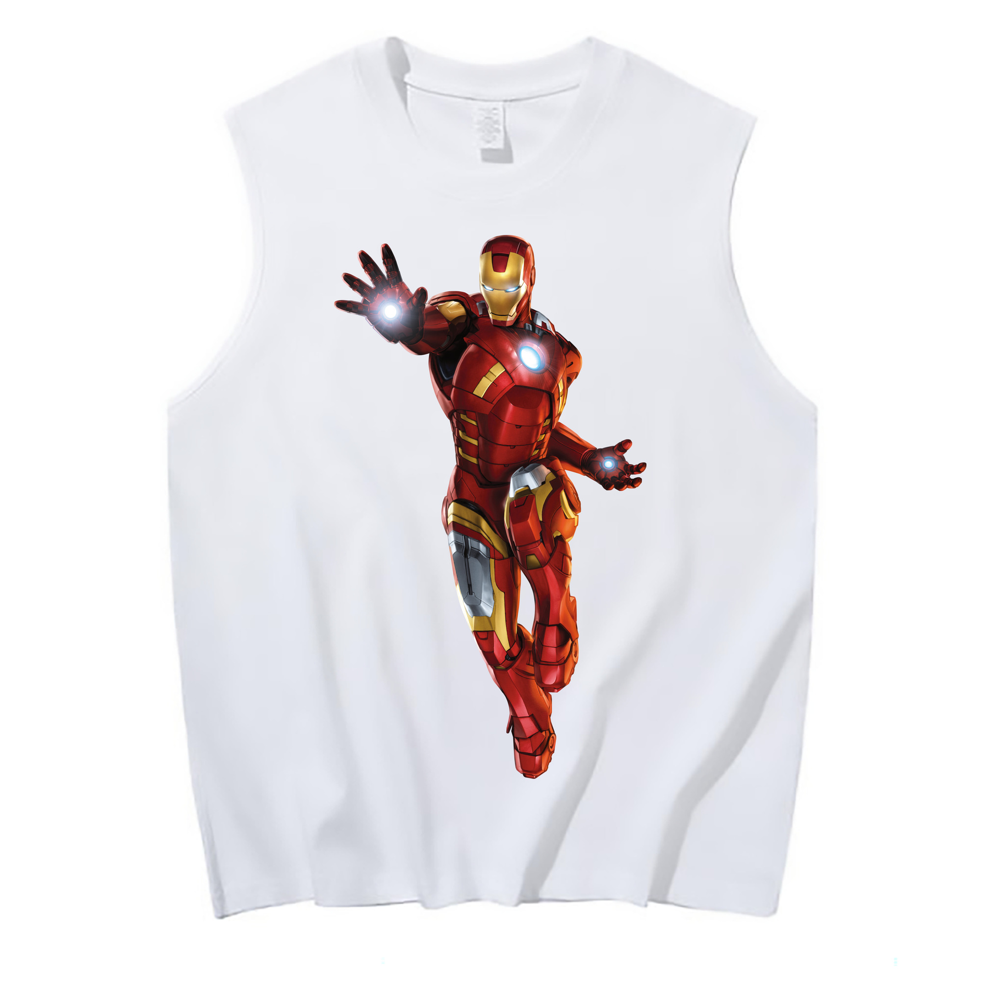 （画像用） アベンジャーズ The Avengers コットン100％タンクトップ（フロントプリント）