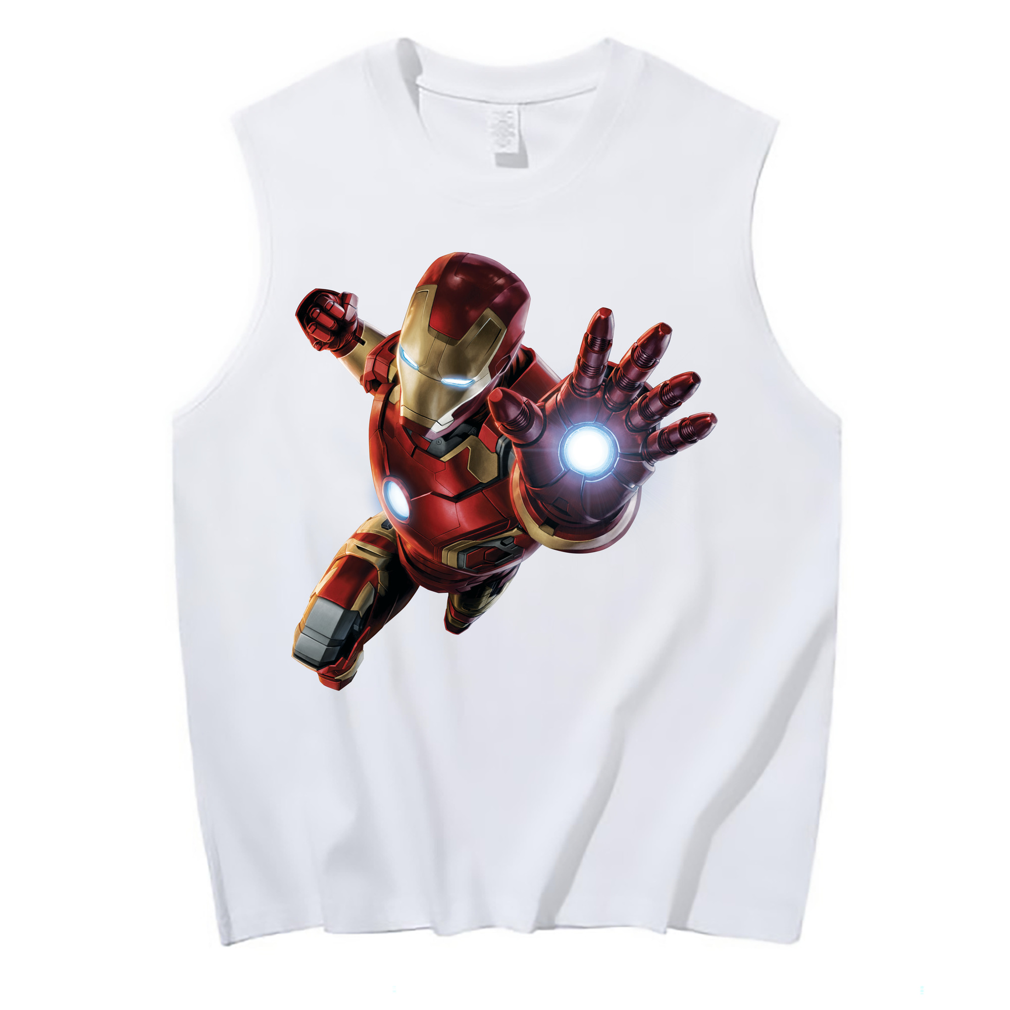 （画像用） アベンジャーズ The Avengers コットン100％タンクトップ（フロントプリント）