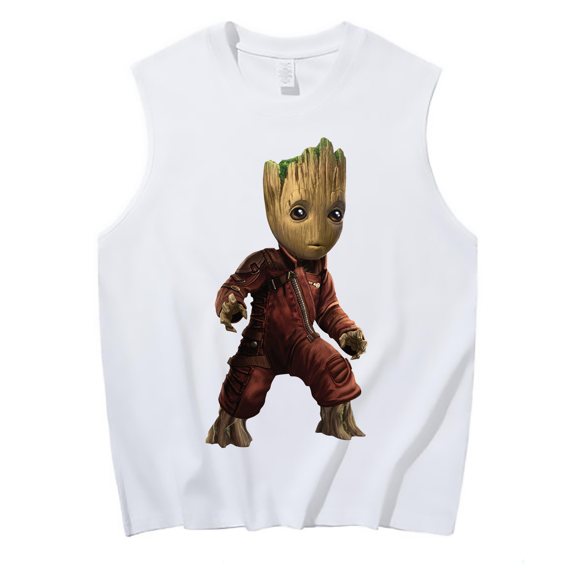 （画像用） アベンジャーズ The Avengers コットン100％タンクトップ（フロントプリント）
