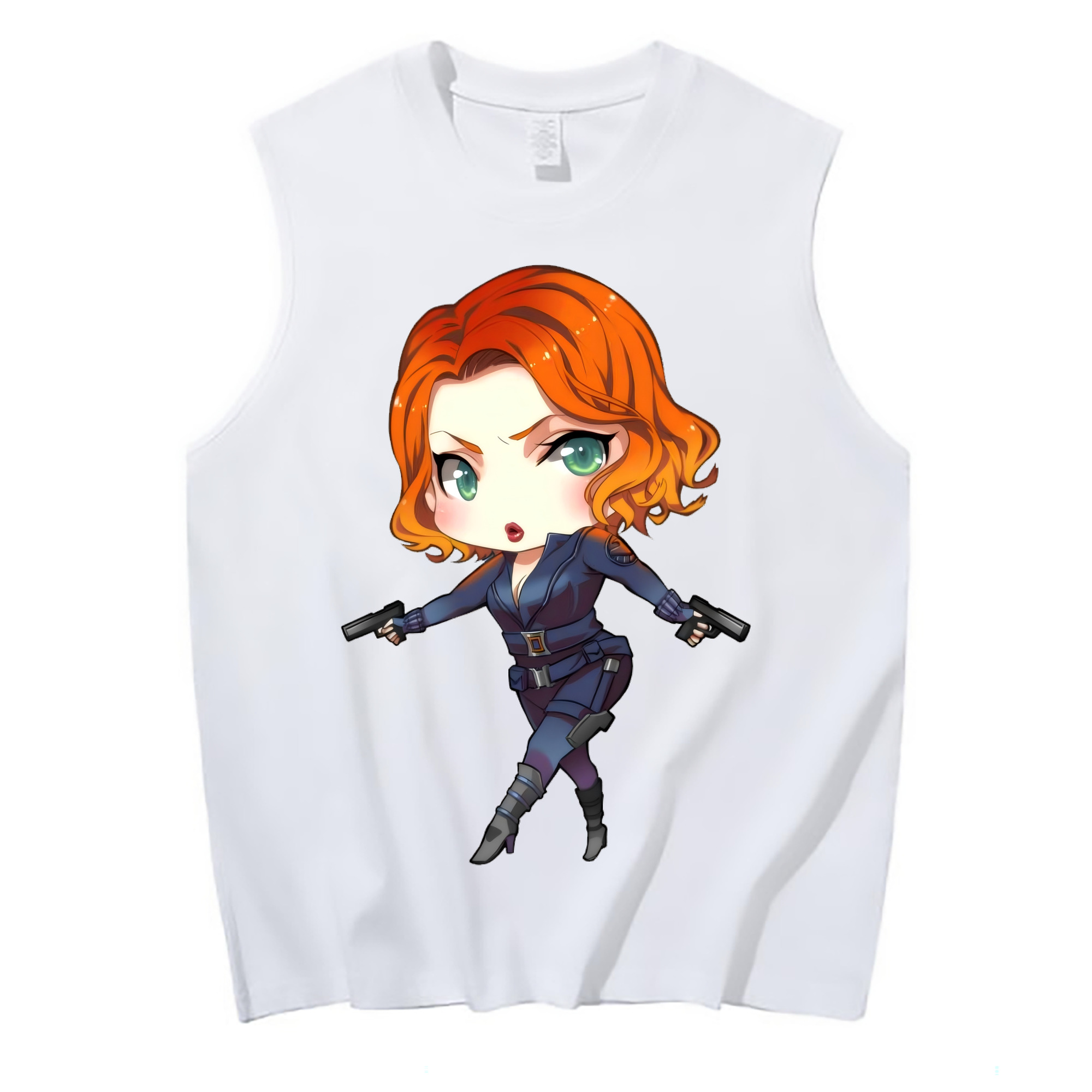 （画像用） アベンジャーズ The Avengers コットン100％タンクトップ（フロントプリント）