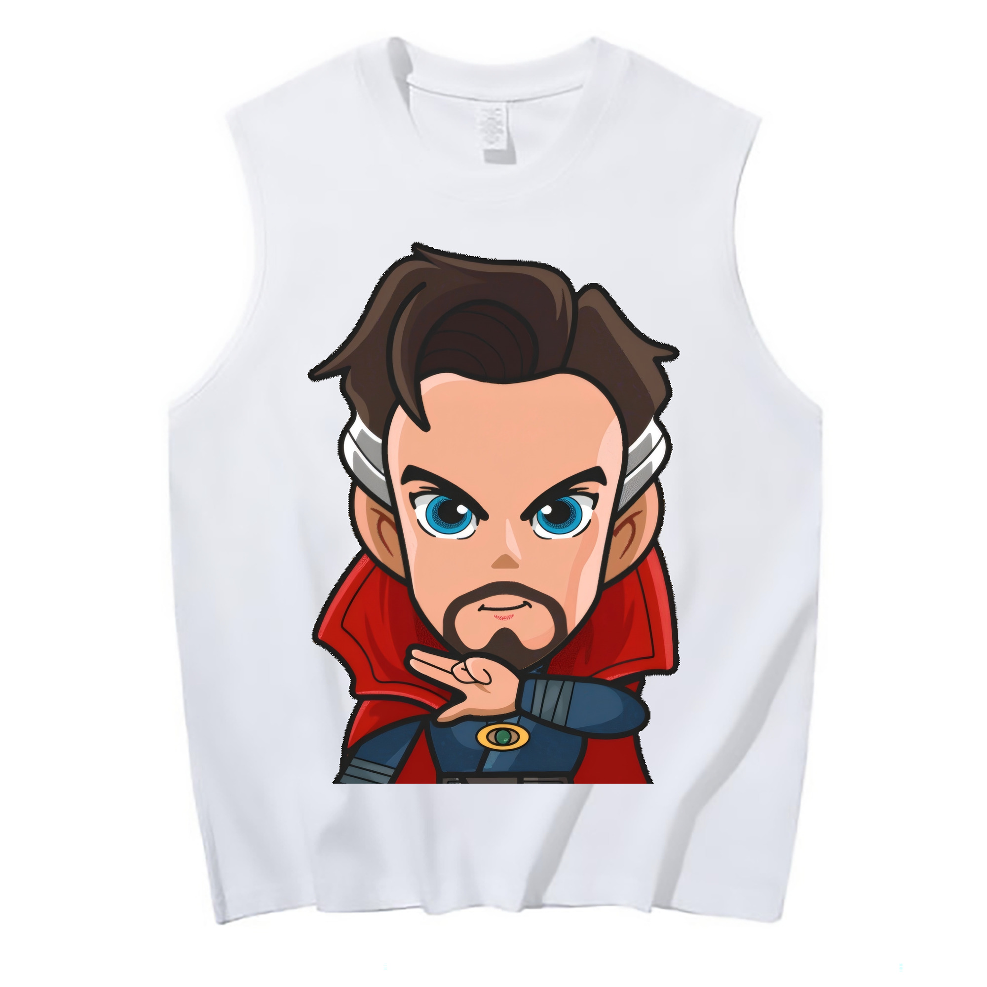 （画像用） アベンジャーズ The Avengers コットン100％タンクトップ（フロントプリント）