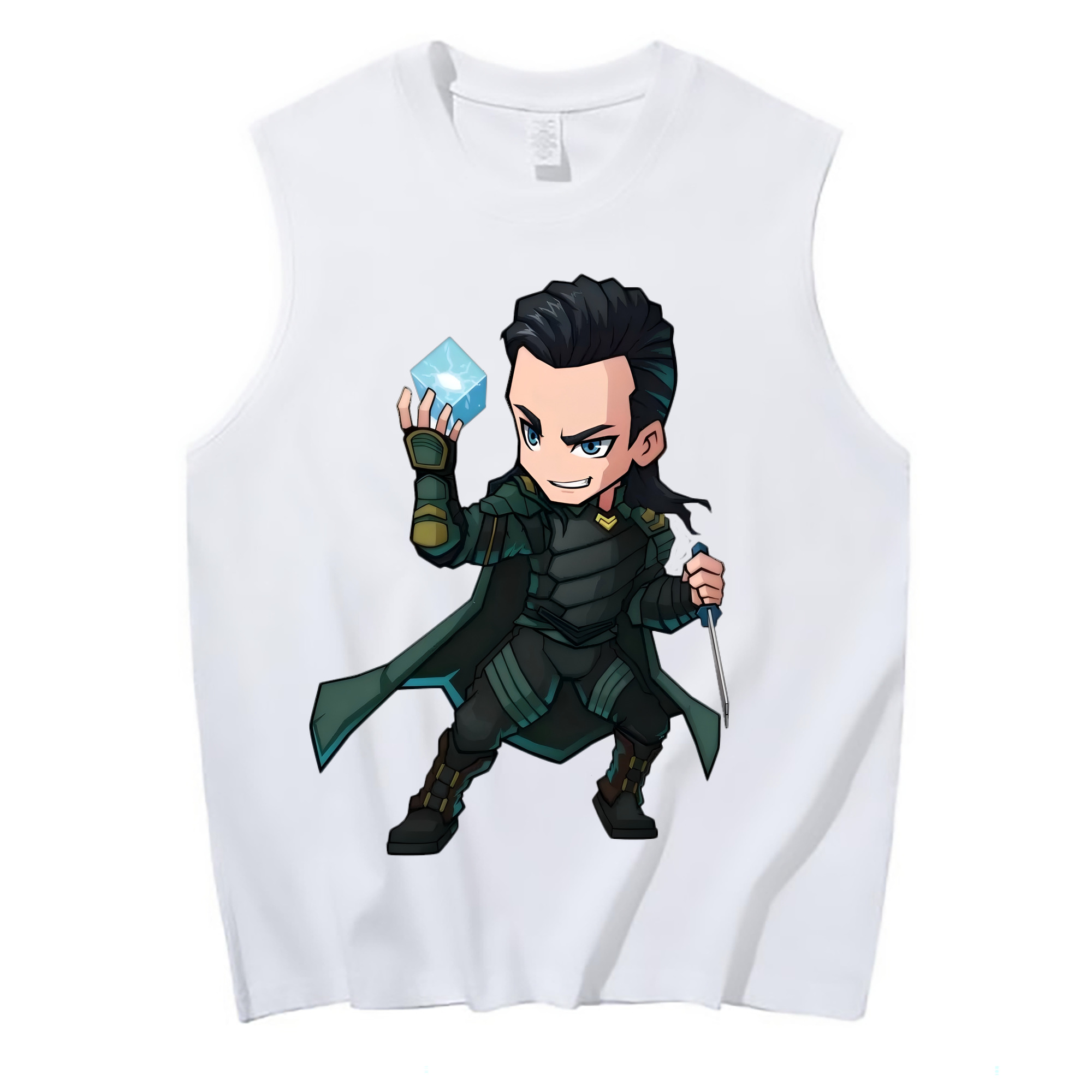 （画像用） アベンジャーズ The Avengers コットン100％タンクトップ（フロントプリント）