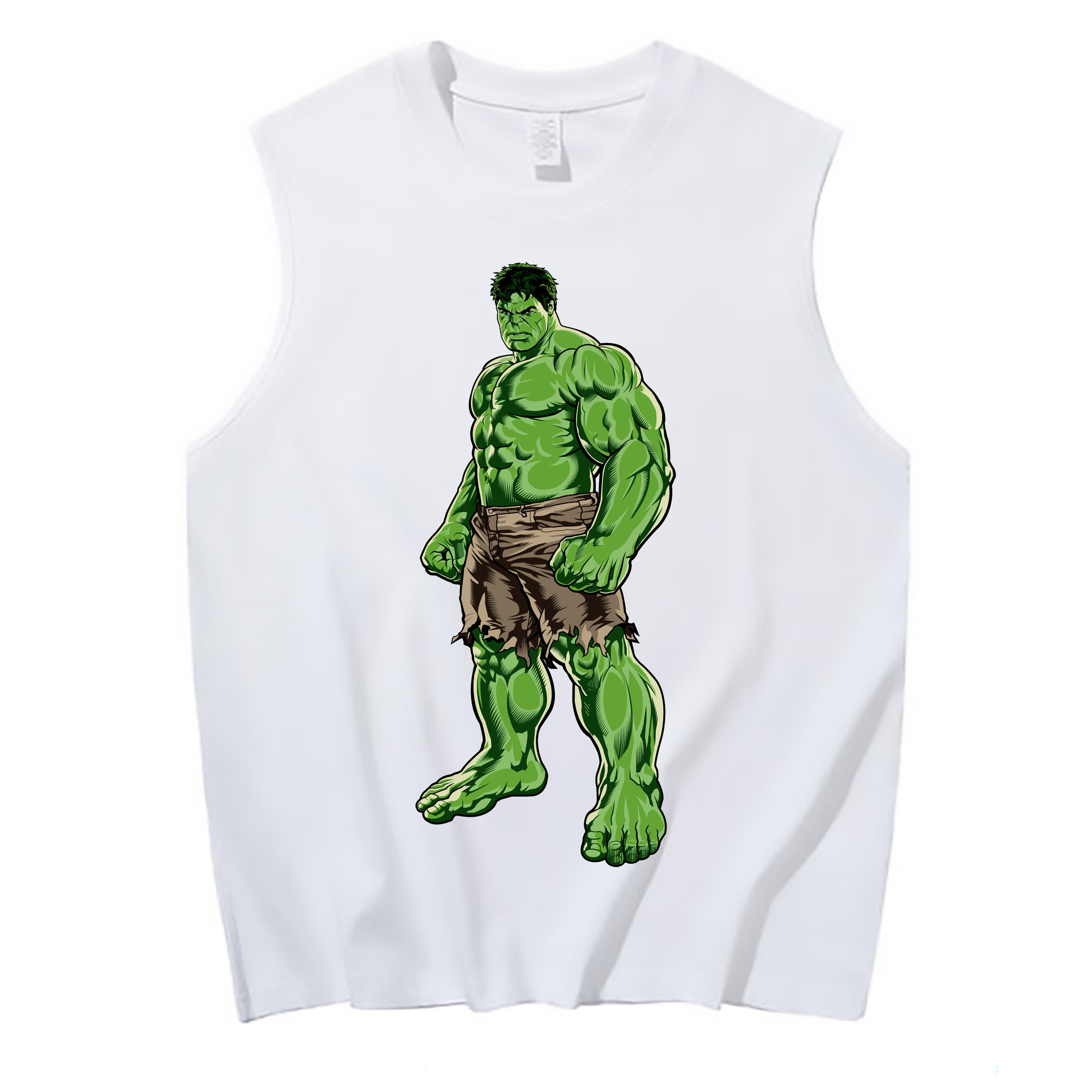 （画像用） アベンジャーズ The Avengers コットン100％タンクトップ（フロントプリント）