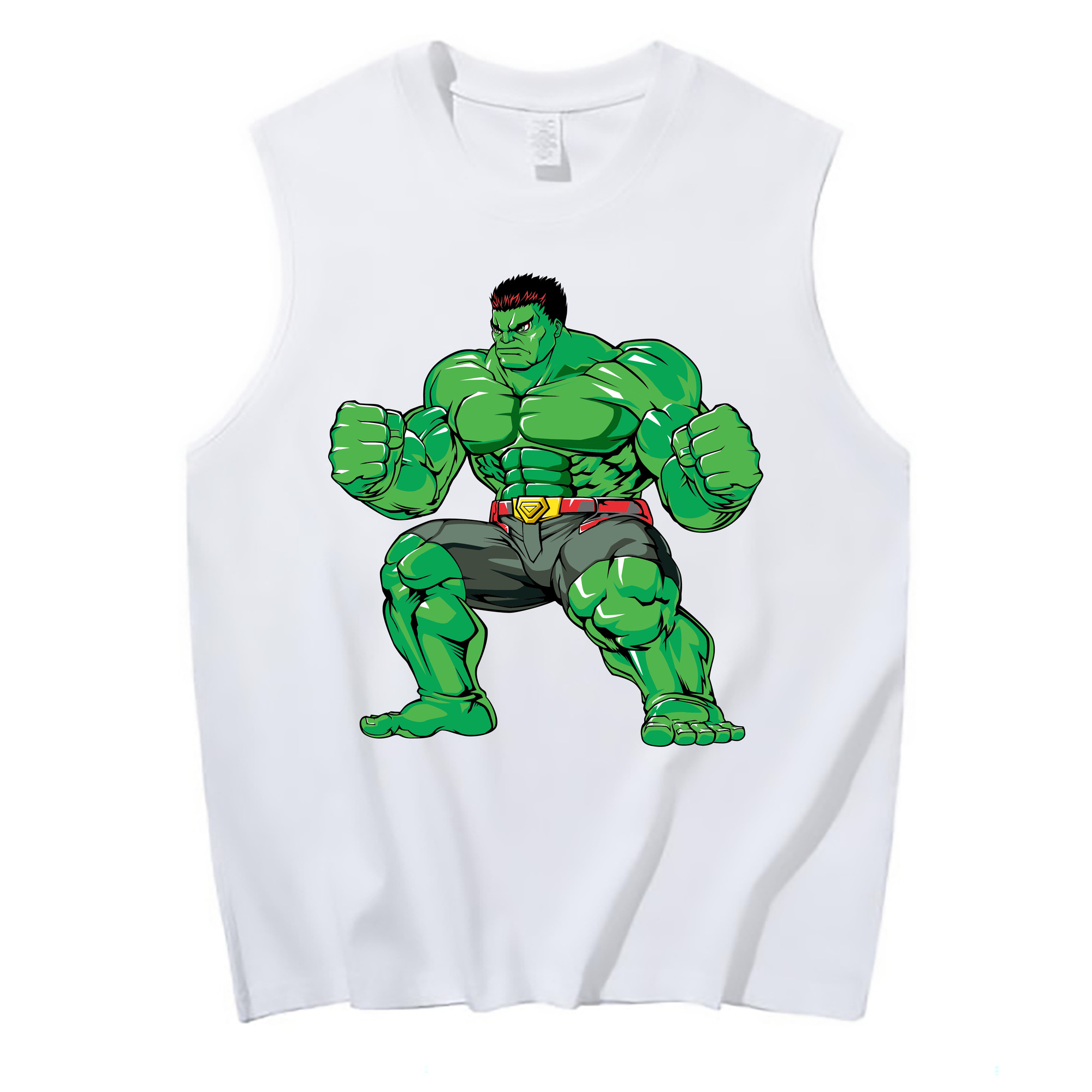 （画像用） アベンジャーズ The Avengers コットン100％タンクトップ（フロントプリント）
