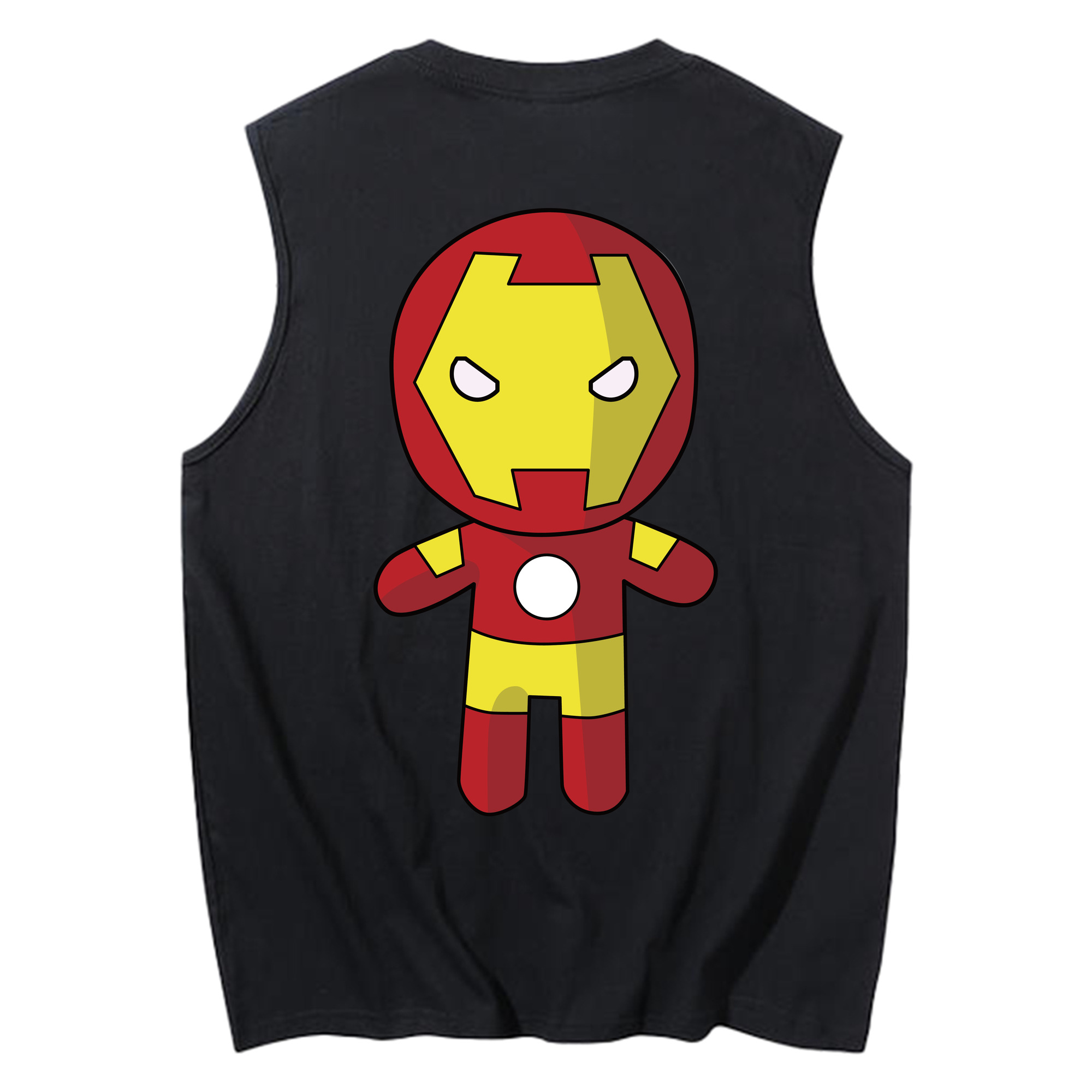 （画像用） アベンジャーズ The Avengers コットン100％タンクトップ（背面プリント）