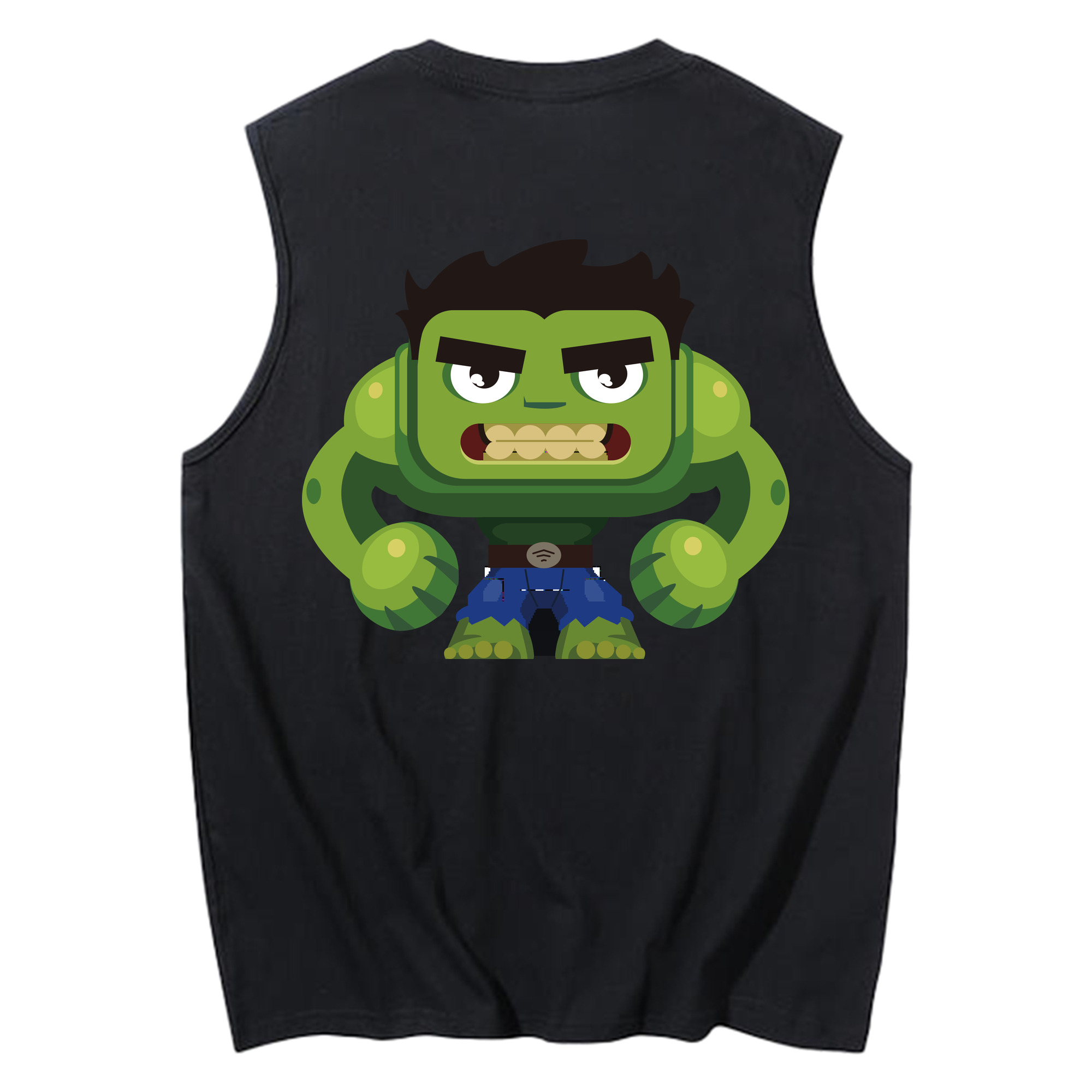 （画像用） アベンジャーズ The Avengers コットン100％タンクトップ（背面プリント）