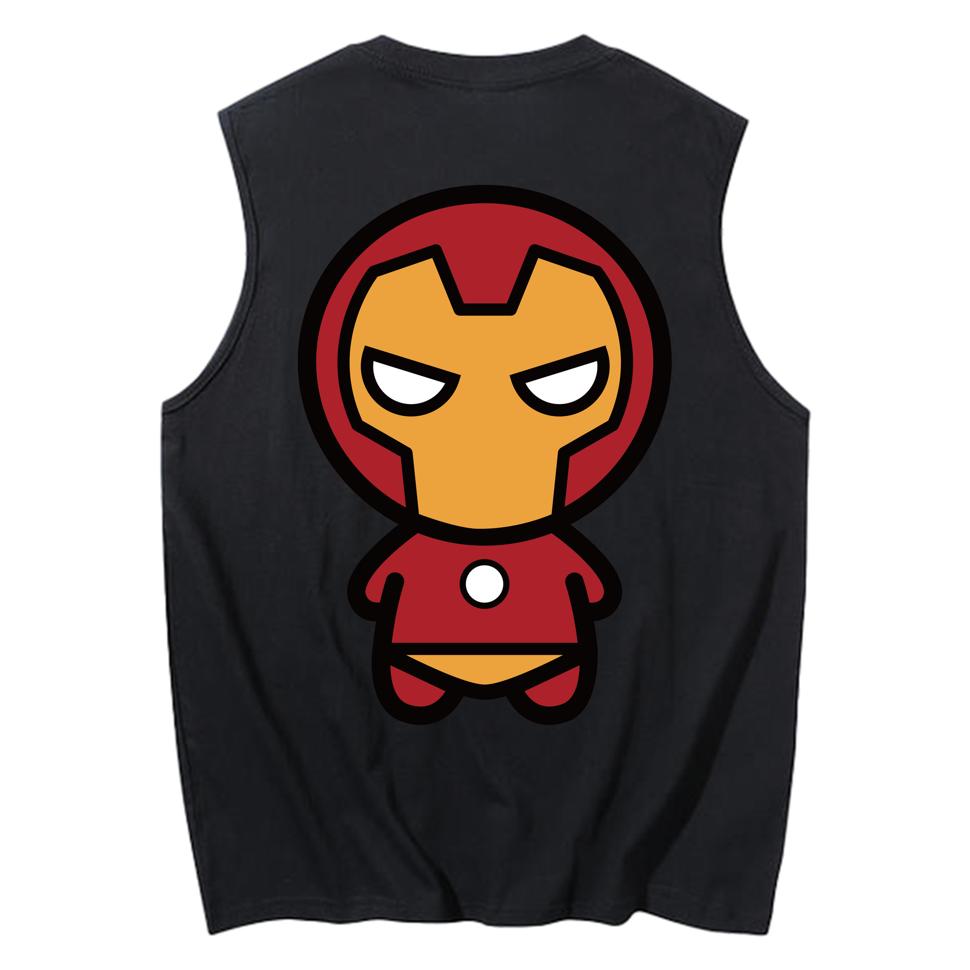 （画像用） アベンジャーズ The Avengers コットン100％タンクトップ（背面プリント）