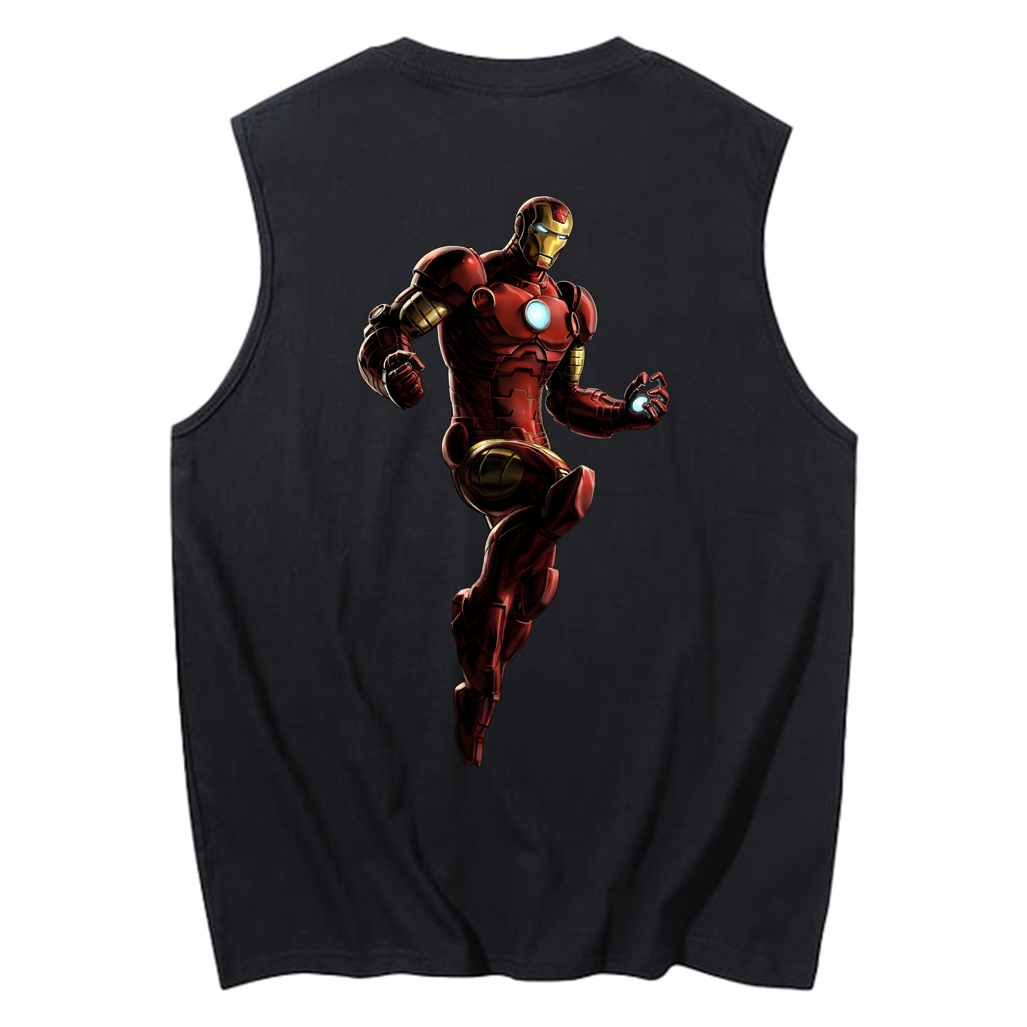 （画像用） アベンジャーズ The Avengers コットン100％タンクトップ（背面プリント）