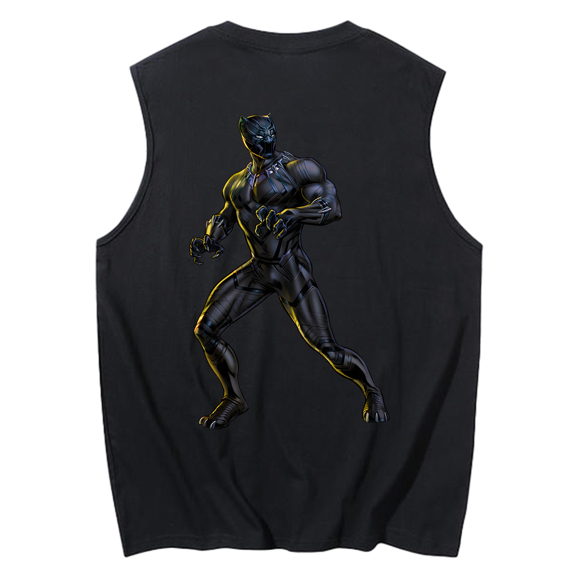 （画像用） アベンジャーズ The Avengers コットン100％タンクトップ（背面プリント）
