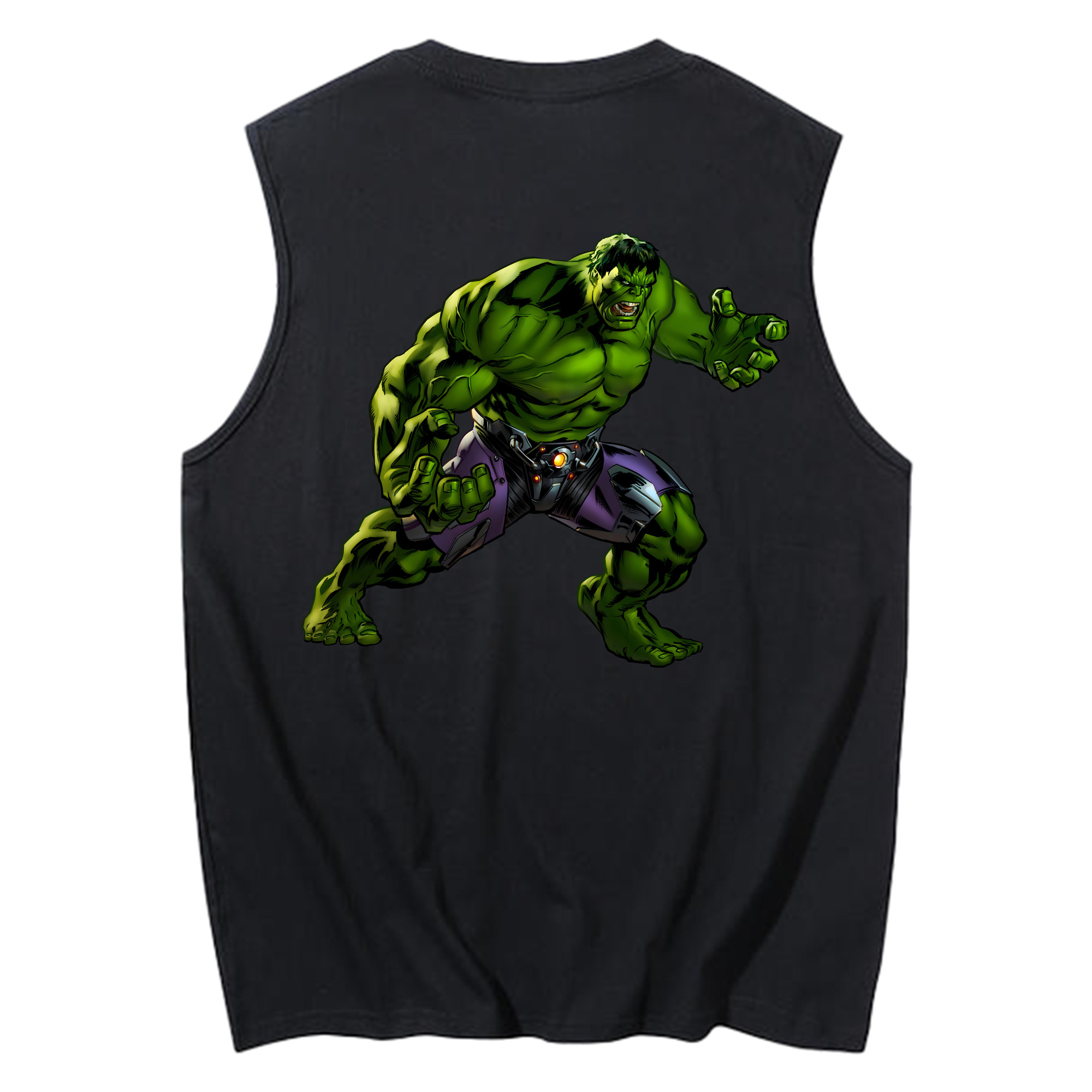 （画像用） アベンジャーズ The Avengers コットン100％タンクトップ（背面プリント）