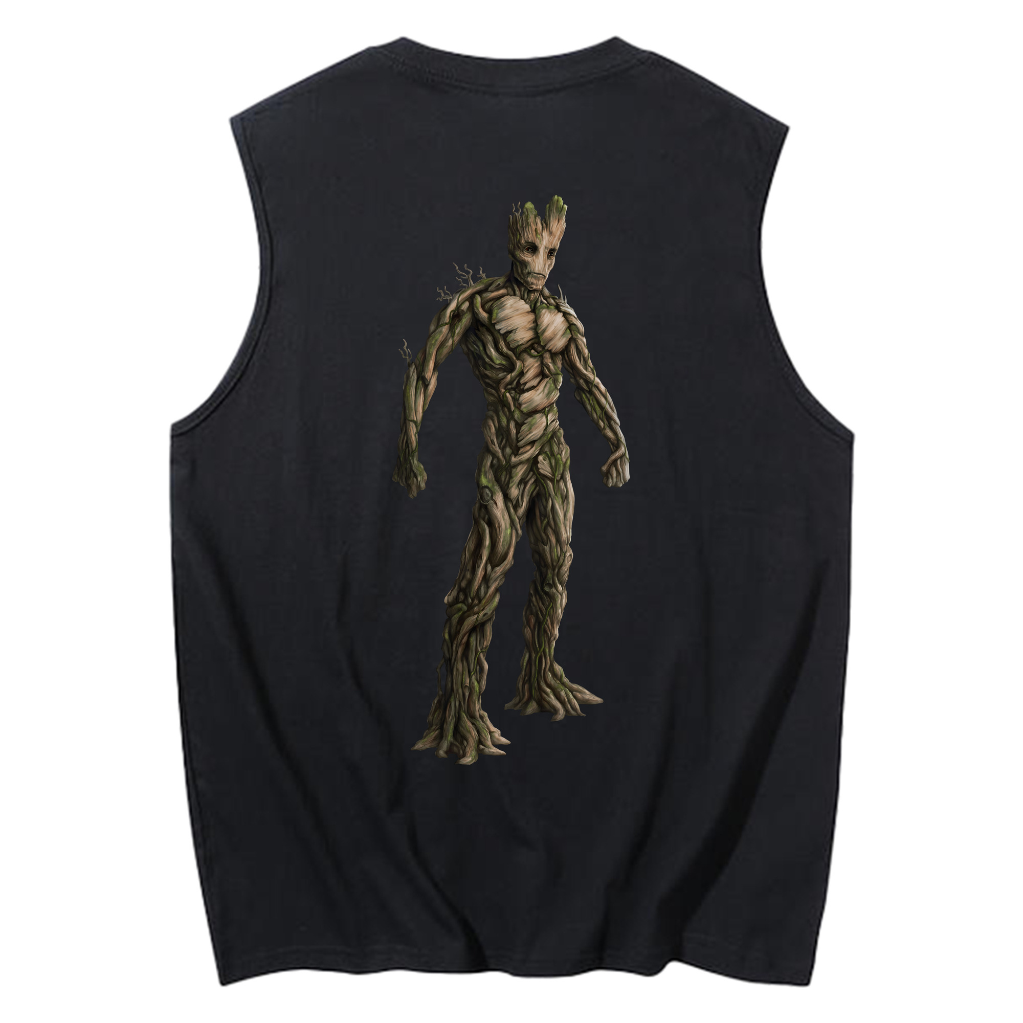 （画像用） アベンジャーズ The Avengers コットン100％タンクトップ（背面プリント）