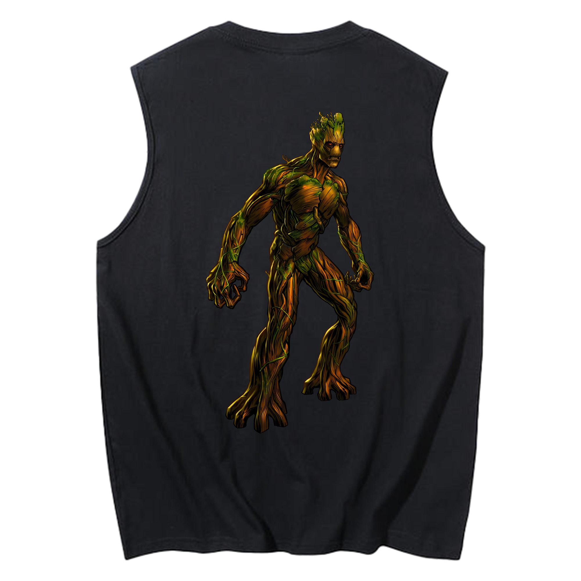 （画像用） アベンジャーズ The Avengers コットン100％タンクトップ（背面プリント）