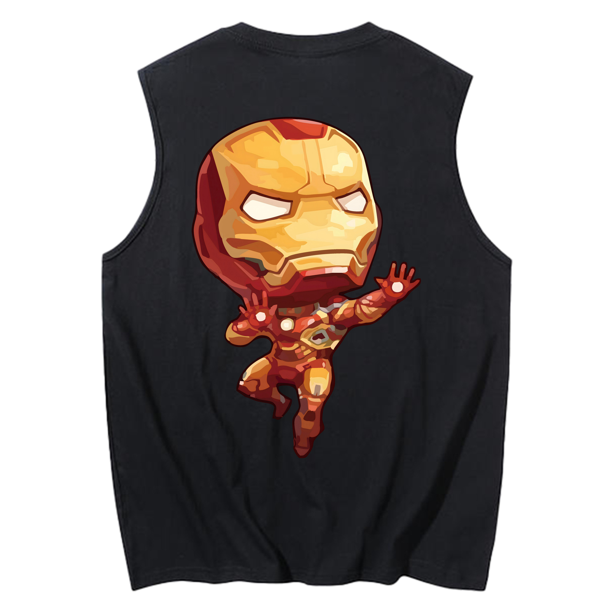 （画像用） アベンジャーズ The Avengers コットン100％タンクトップ（背面プリント）