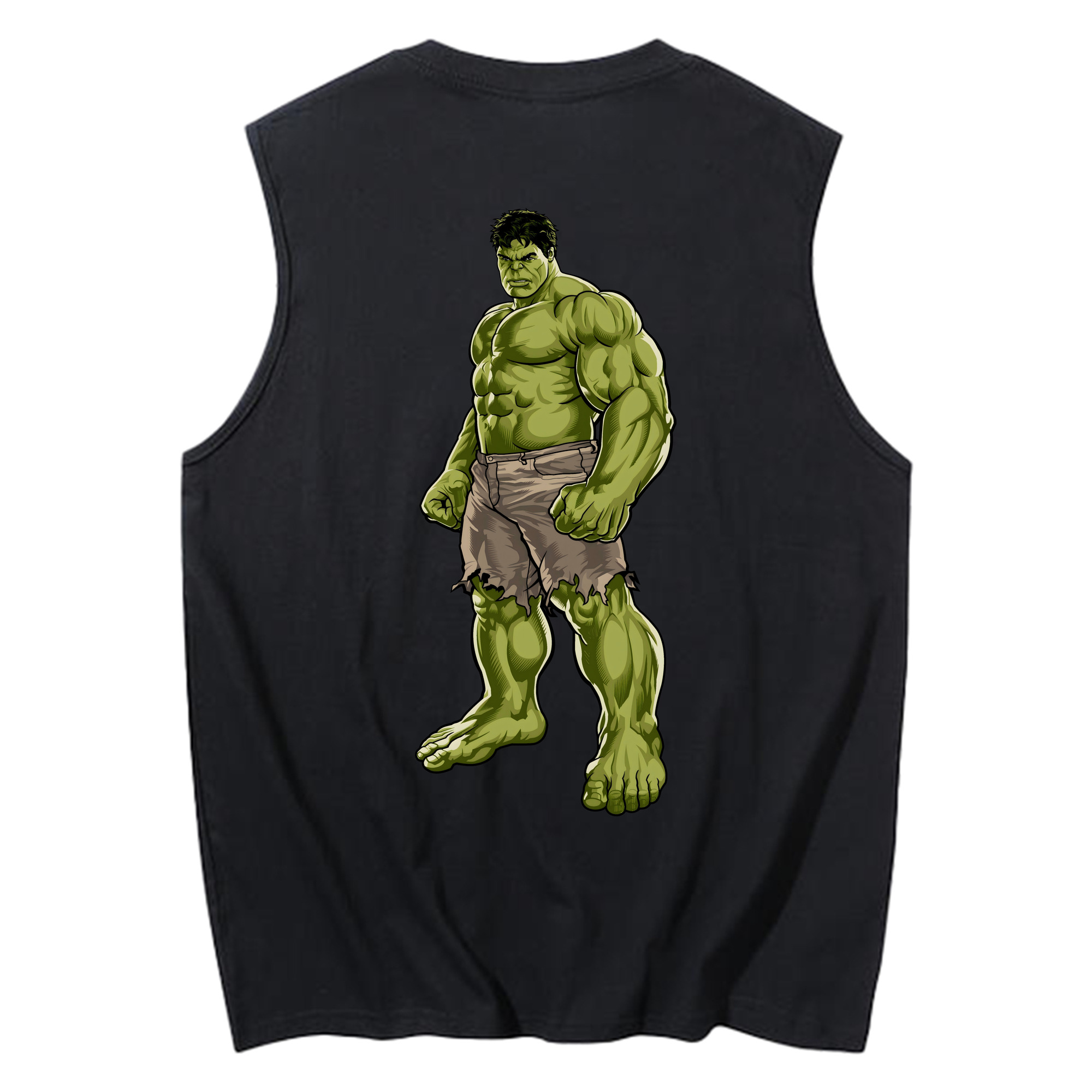 （画像用） アベンジャーズ The Avengers コットン100％タンクトップ（背面プリント）