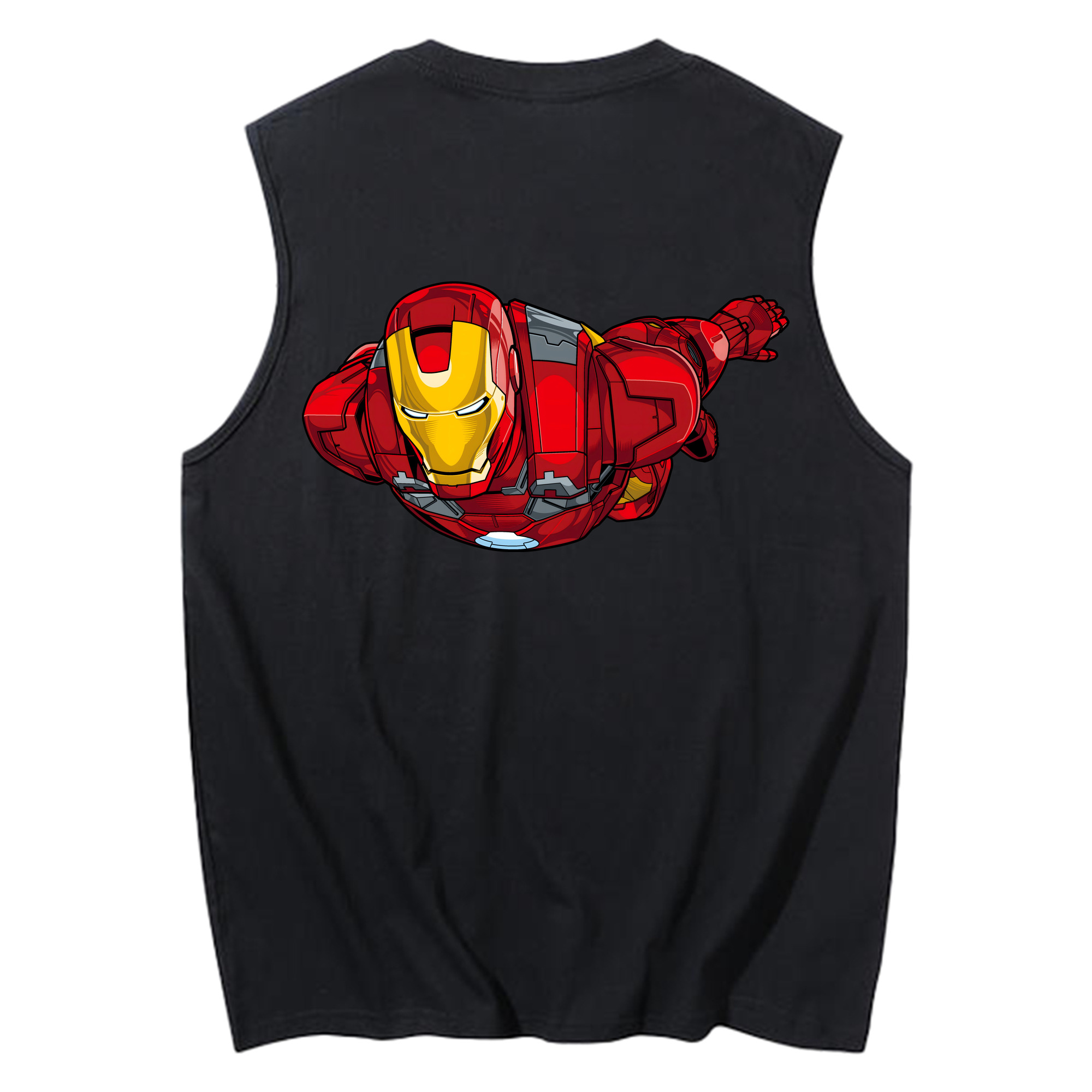 （画像用） アベンジャーズ The Avengers コットン100％タンクトップ（背面プリント）