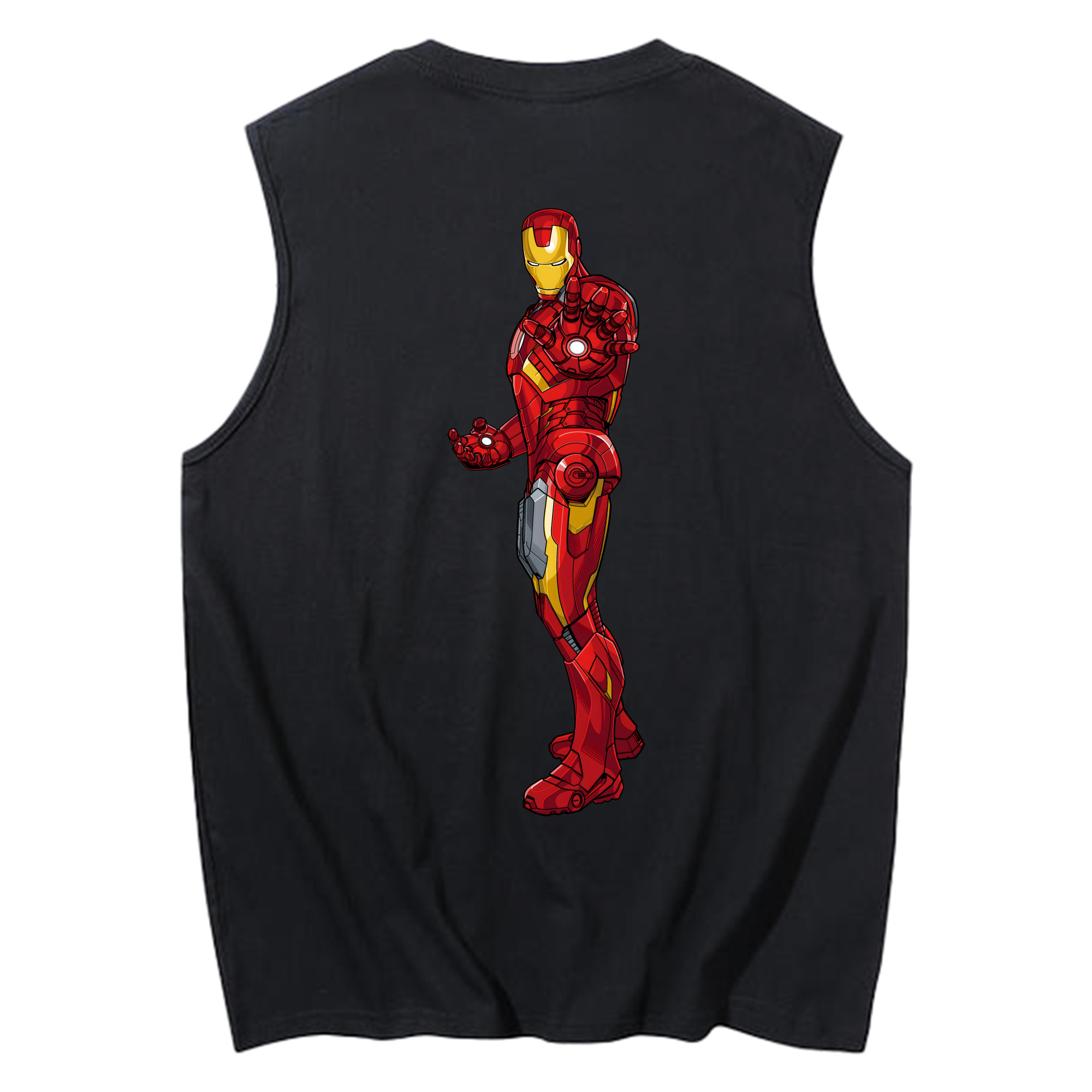 （画像用） アベンジャーズ The Avengers コットン100％タンクトップ（背面プリント）