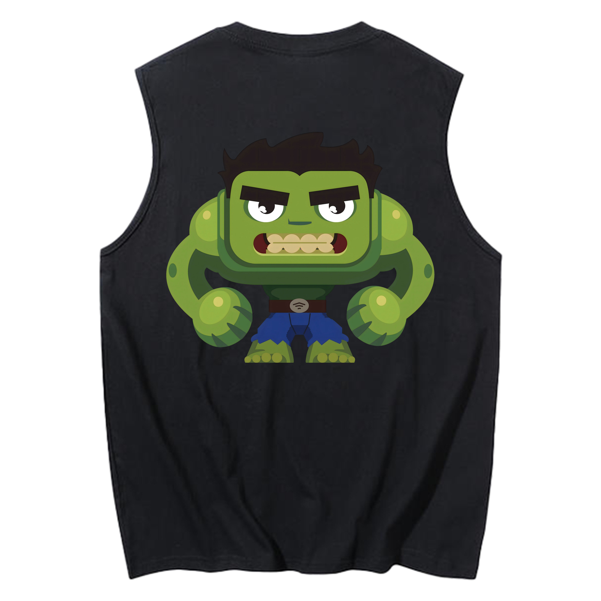（画像用） アベンジャーズ The Avengers コットン100％タンクトップ（背面プリント）
