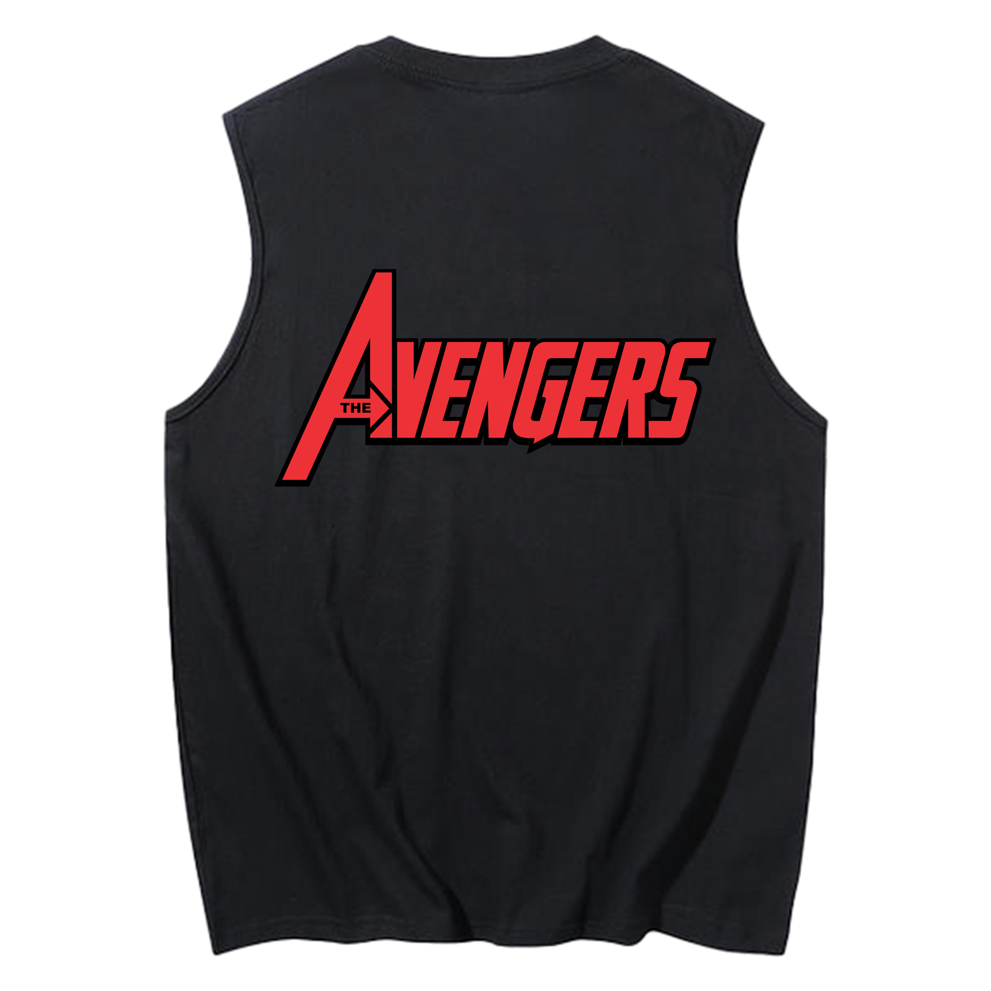 （画像用） アベンジャーズ The Avengers コットン100％タンクトップ（背面プリント）