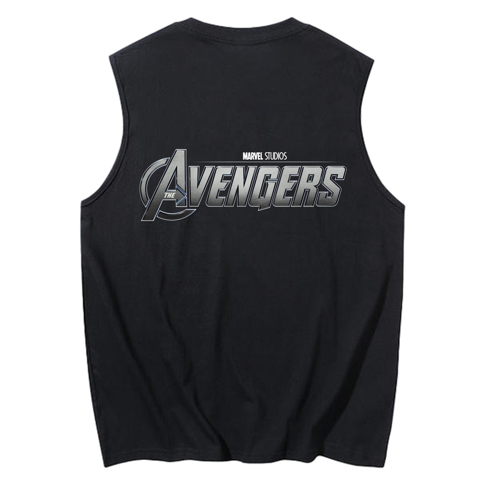 （画像用） アベンジャーズ The Avengers コットン100％タンクトップ（背面プリント）