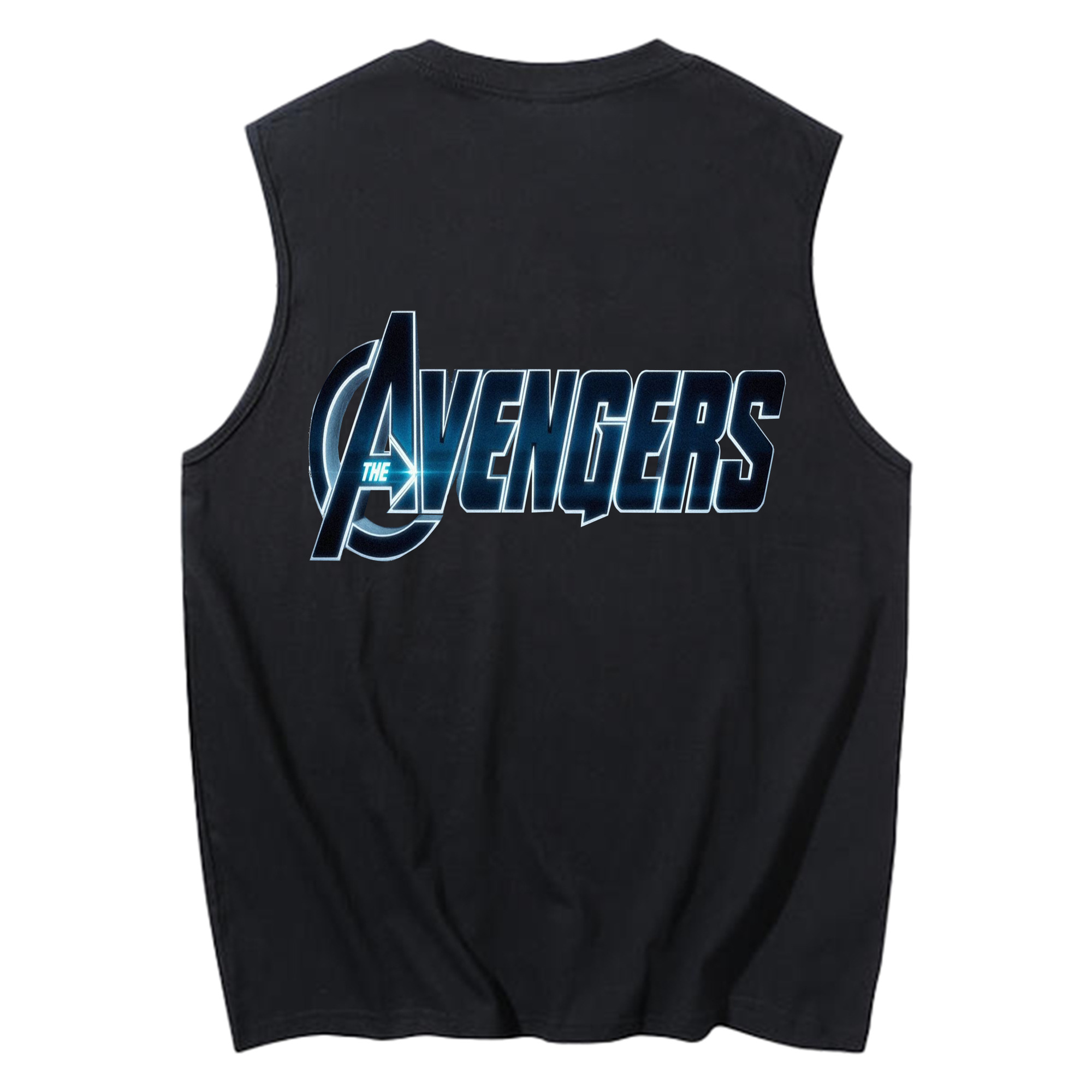 （画像用） アベンジャーズ The Avengers コットン100％タンクトップ（背面プリント）