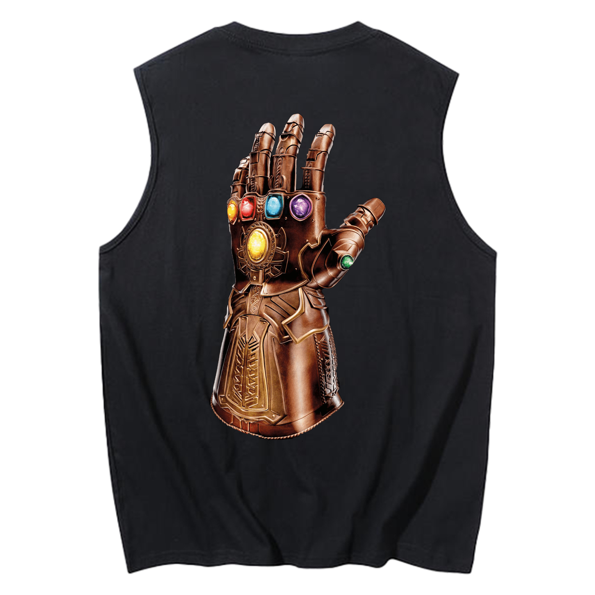 （画像用） アベンジャーズ The Avengers コットン100％タンクトップ（背面プリント）